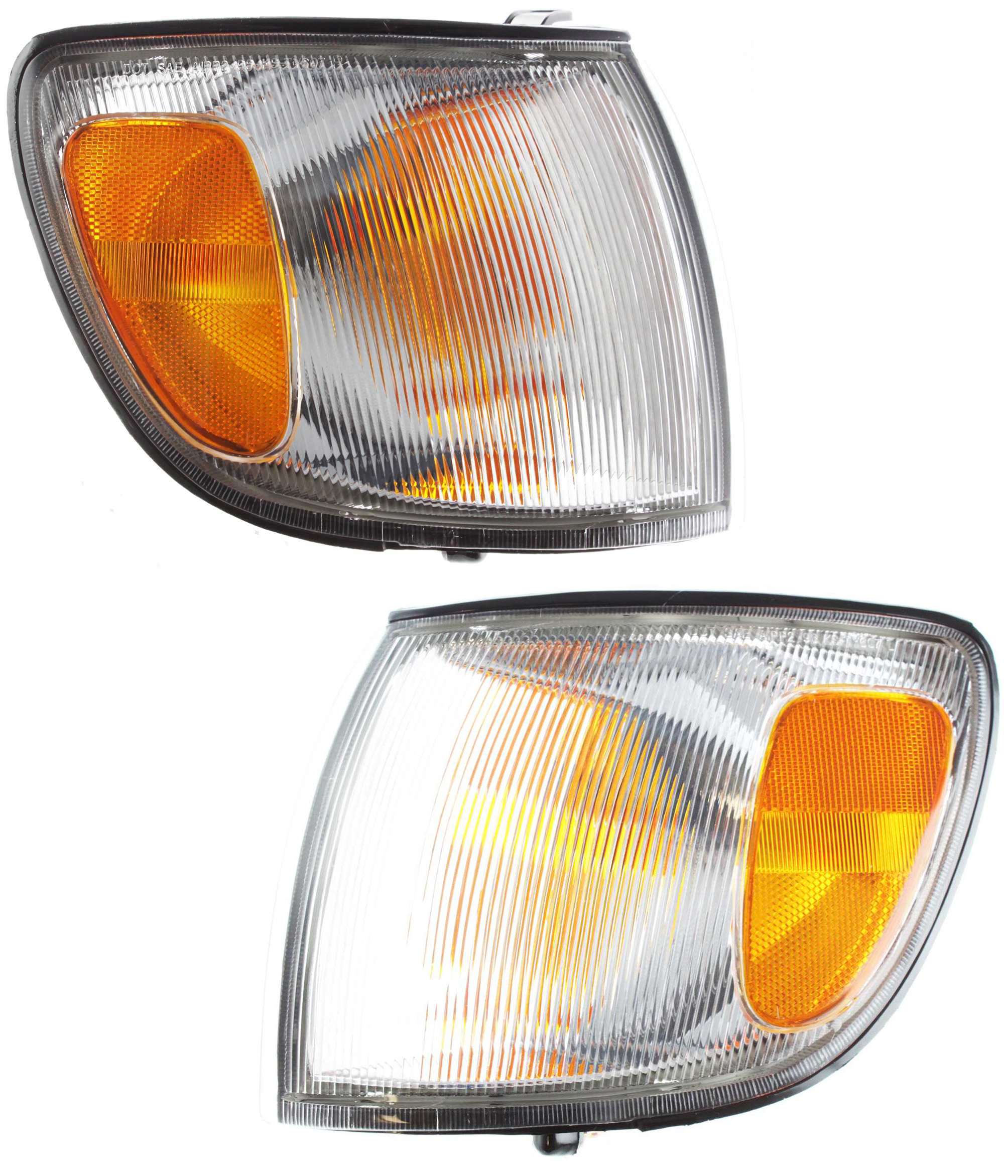 AM SIENNA 98 CORNER LAMP RH and LH Set of 2 Assembly SKU SET 18-5203-00 Partslink TO2530129 TO2531129 OEM 8151008010-8152008010