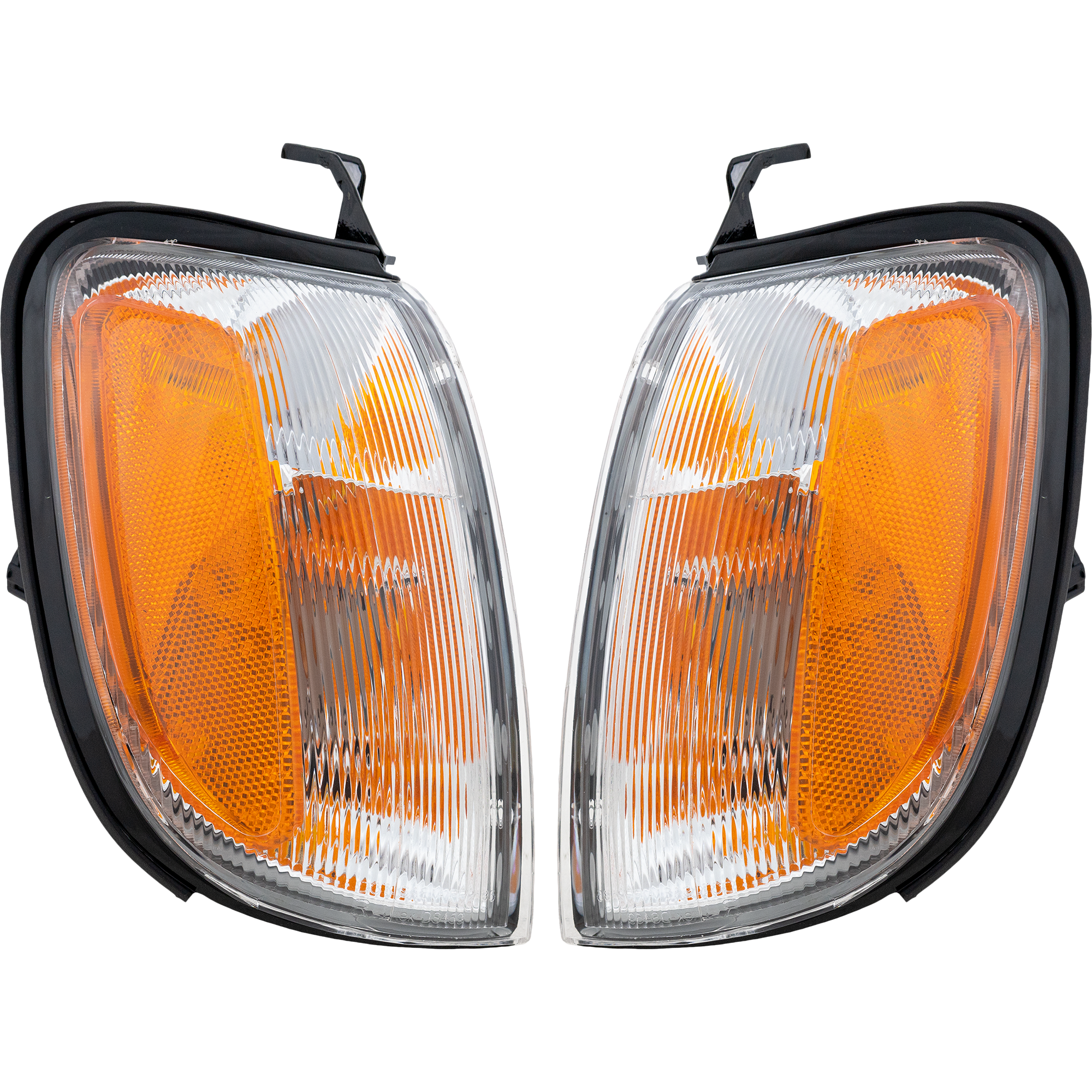 AM FRONTIER 98-00 XTERRA 00-01 CORNER LAMP RH and LH Included Lens and Housing SKU SET 18-5221-00 Partslink NI2520124 NI2521124 OEM 261207Z425-261257Z425