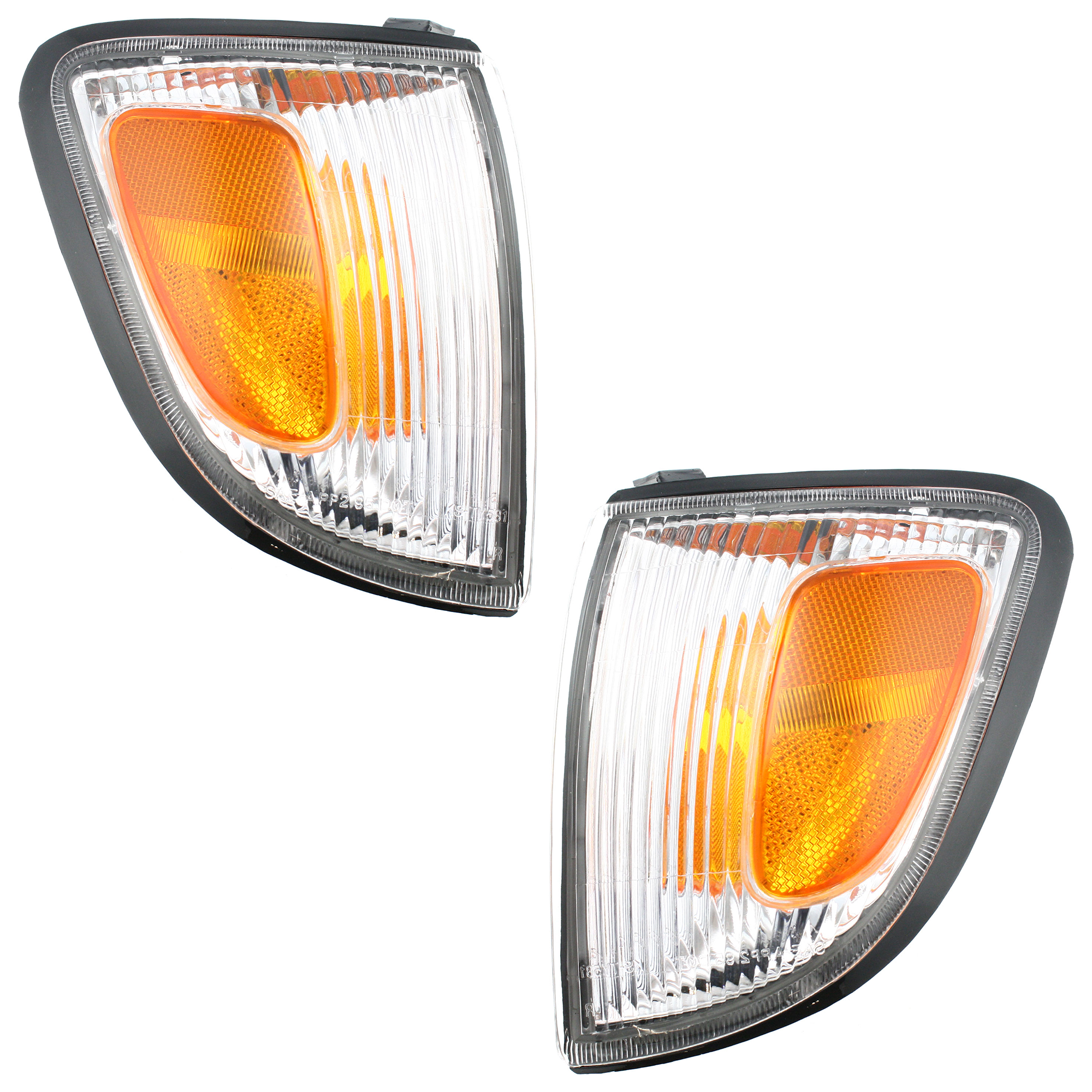 AM TACOMA 97-00 CORNER LAMP RH and LH Set of 2 Assembly RWD Exc. Pre Runner Model SKU SET 18-5239-00 Partslink TO2520155 TO2521155 OEM 8161004050-8162004050