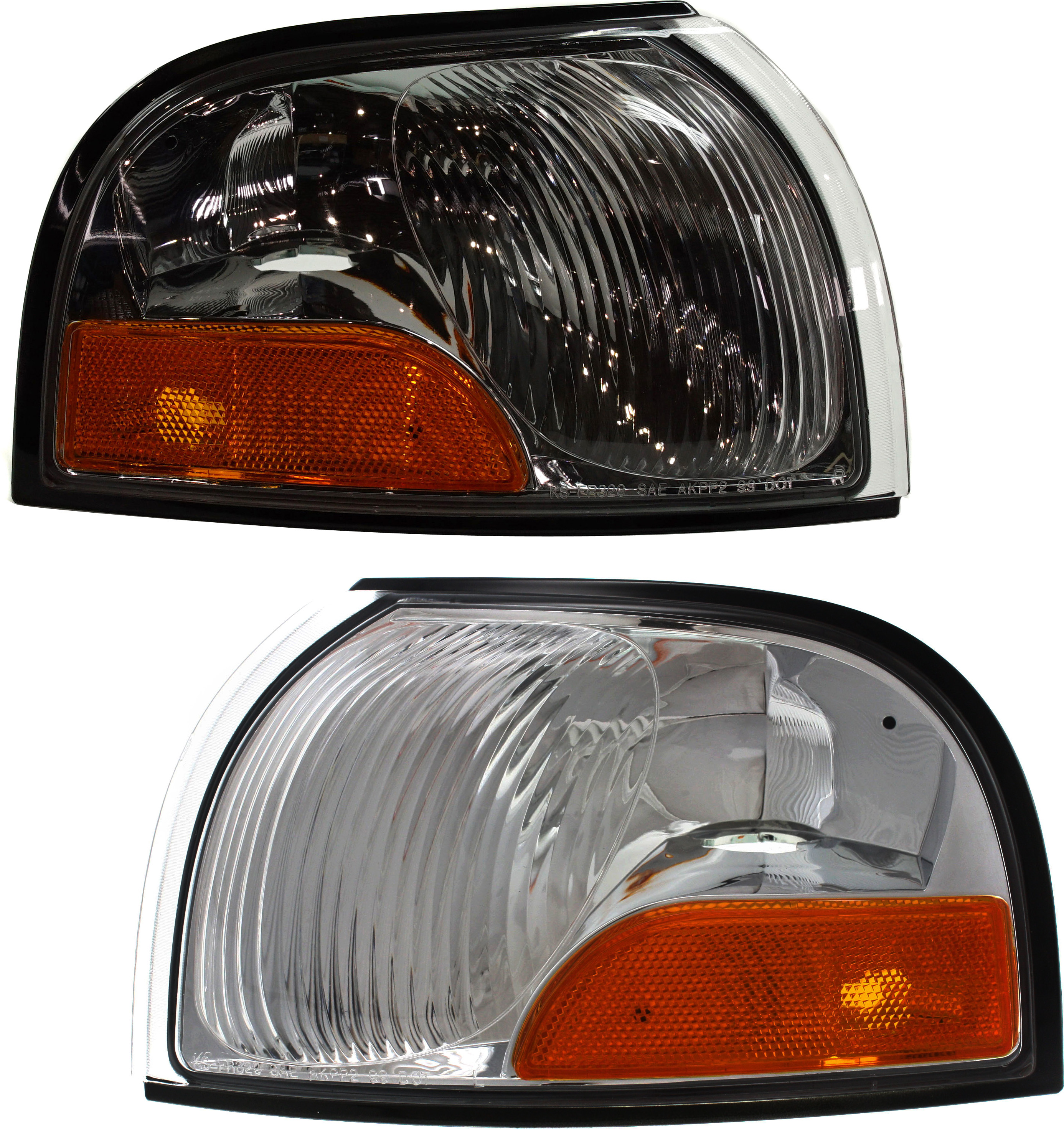 AM QUEST VILLAGER 99-02 CORNER LAMP RH and LH Lens and Housing Park Side Maker Lamp SKU SET 18-5371-01 Partslink FO2520158 NI2520128 NI2520133 FO2521158 NI2521128 NI2521133 OEM XF5Z13200AB B61107B000 B61102Z