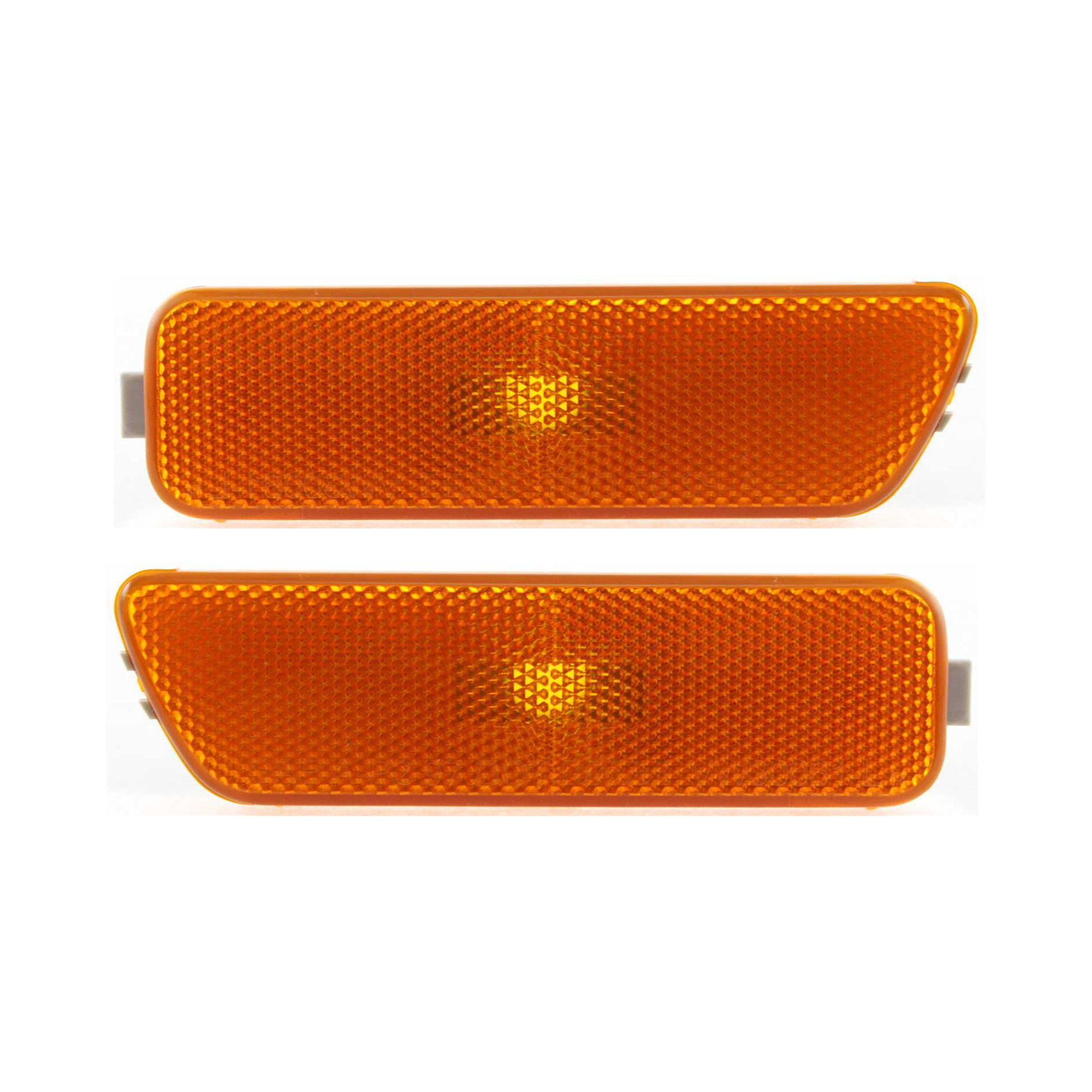 AM GOLF 99-06 JETTA CITY 07-09 FRONT SIDE MARKER LAMP RH AND LH Lens and Housing New Body Style SKU SET 18-5399-01 Partslink VW2550104 VW2551104 OEM 1JM945071-1JM945072