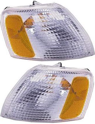 AM PASSAT 98-1 CORNER LAMP RH and LH Set of 2 Assembly SKU SET 18-5449-90 Partslink VW2530105 VW2531105 OEM 3B0953041D 3B0953042D