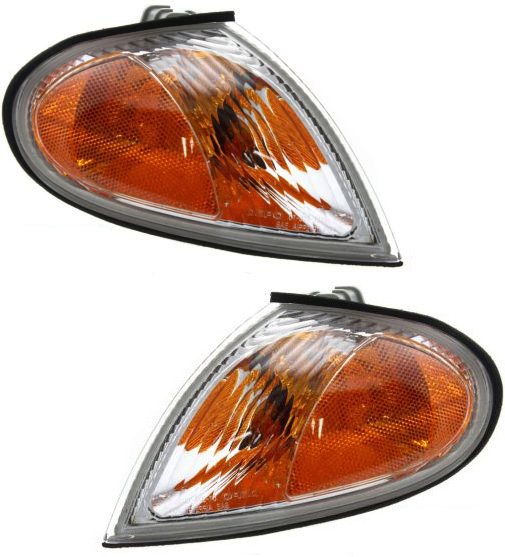 AM ELANTRA 99 CORNER LAMP RH and LH Set of 2 Assembly SKU SET 18-5597-01 Partslink HY2520113 HY2521113 OEM 9230129550-9230229550