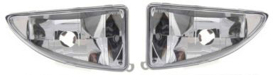 AM FOCUS 00-04 FRONT FOG LAMP RH AND LH Lens and Housing SKU SET 19-5455-01 Partslink FO2593177 FO2592177 OEM YS4Z15L203BA YS4Z15L203BB