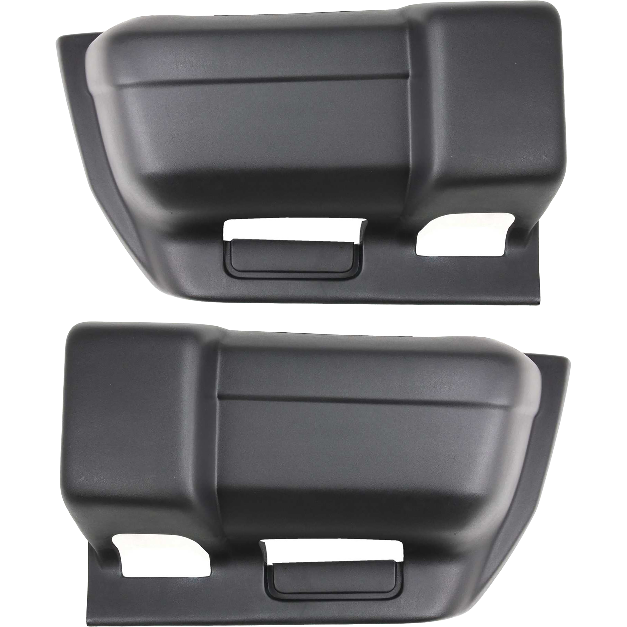 AM CHEROKEE 97-01 FRONT BUMPER END RH AND LH Textured w Sport Model SKU SET 19016 Partslink CH1005126 CH1004126 OEM 5DY40DX9-5DY41DX9AC