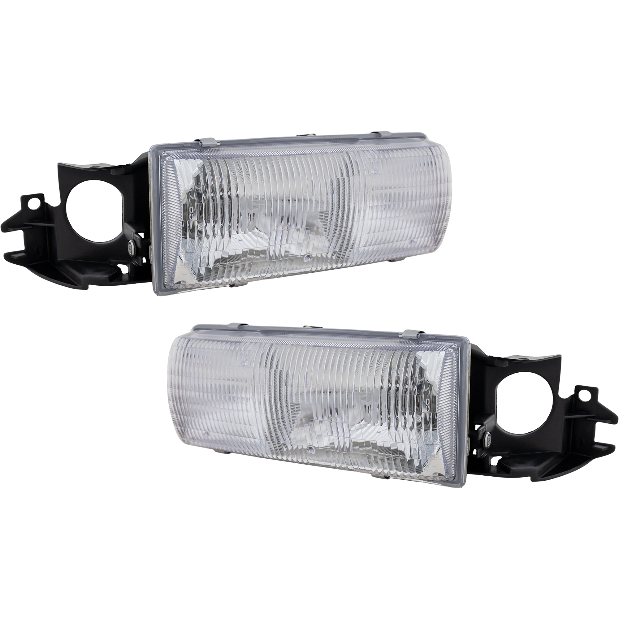AM CAPRICE ROADMASTER 91-96 HEAD LAMP RH AND LH Assembly Halogen SKU SET 20-1852-00 Partslink GM2502124 GM2503123 OEM 16519235-16519236