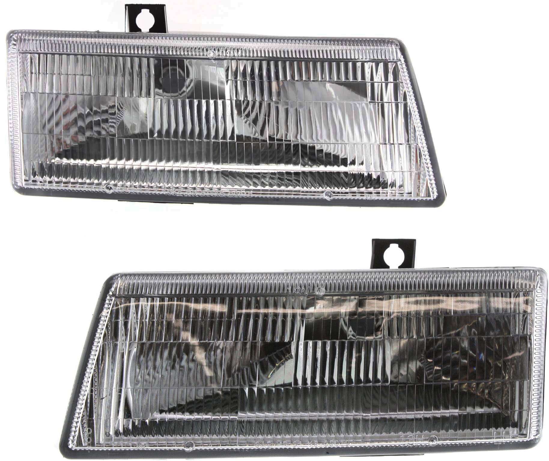 AM CARAVAN TOWN AND COUNTRY VOYAGER 91-95 HEAD LAMP RH AND LH Assembly Halogen SKU SET 20-1960-00 OEM 4451730 PFM 4451731 PFM