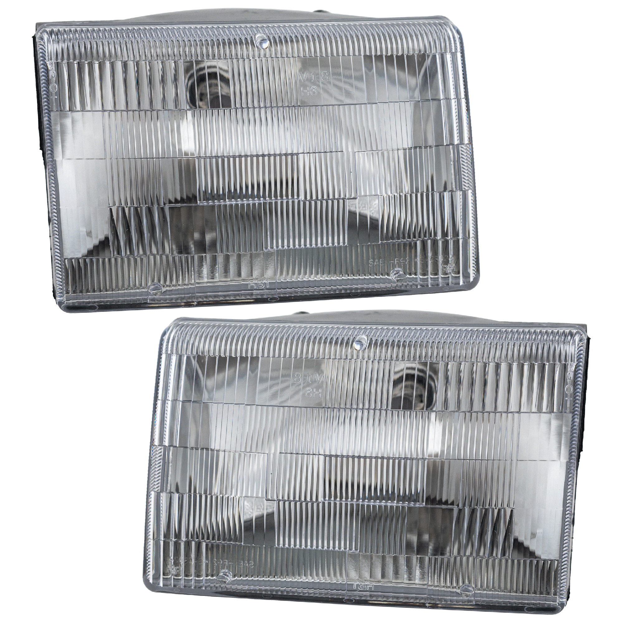 AM GRAND CHEROKEE 93-98 HEAD LAMP RH AND LH Assembly Halogen Canada or USA Built SKU SET 20-3070-00 Partslink CH2502104 CH2503104 OEM 55155127-55055119AB 55155126-5