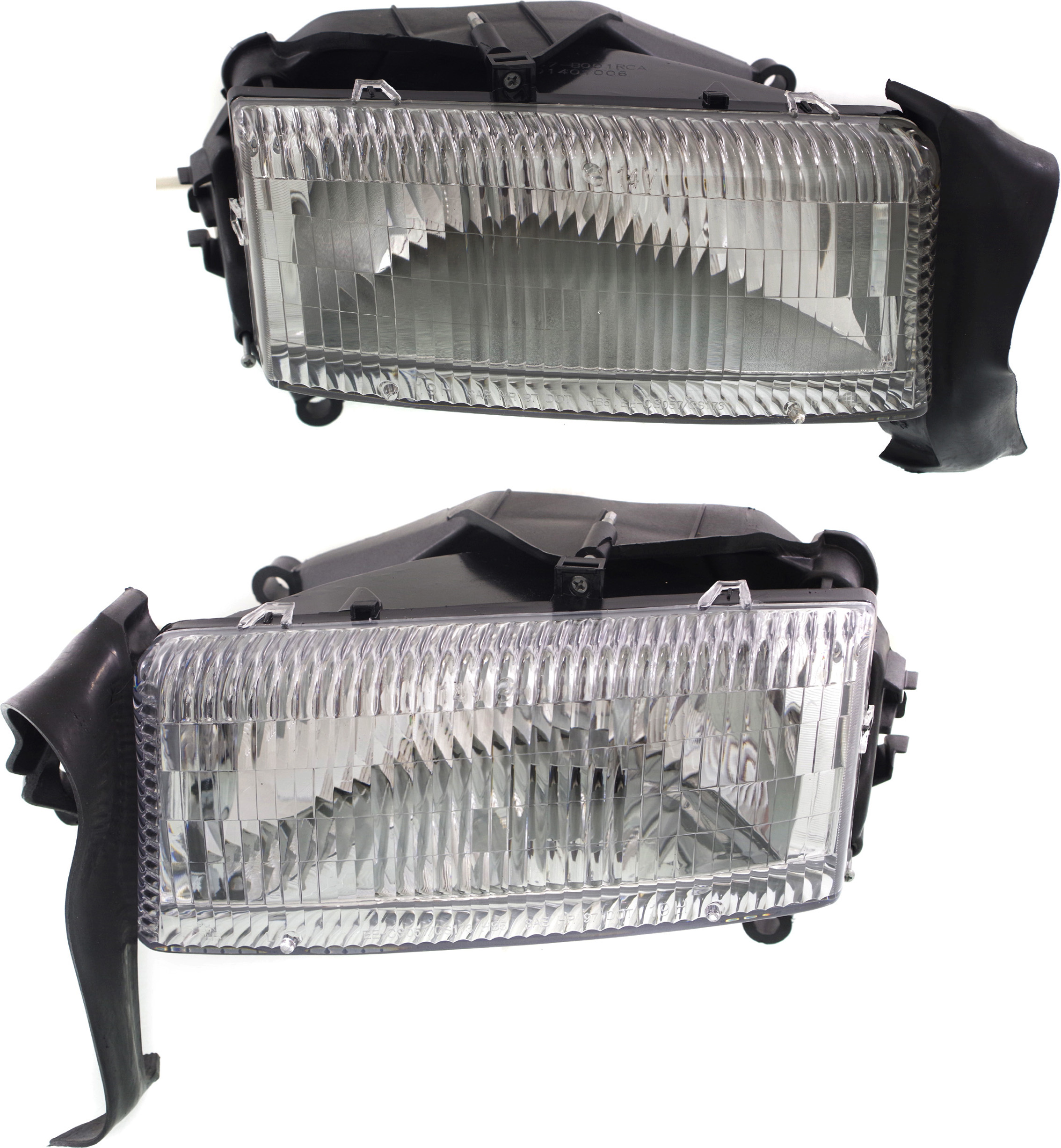 AM DAKOTA 97-04 DURANGO 98-03 HEAD LAMP RH AND LH Assembly Halogen w Bracket SKU SET 20-5063-00 OEM 55055170AE PFM 55055171AE PFM