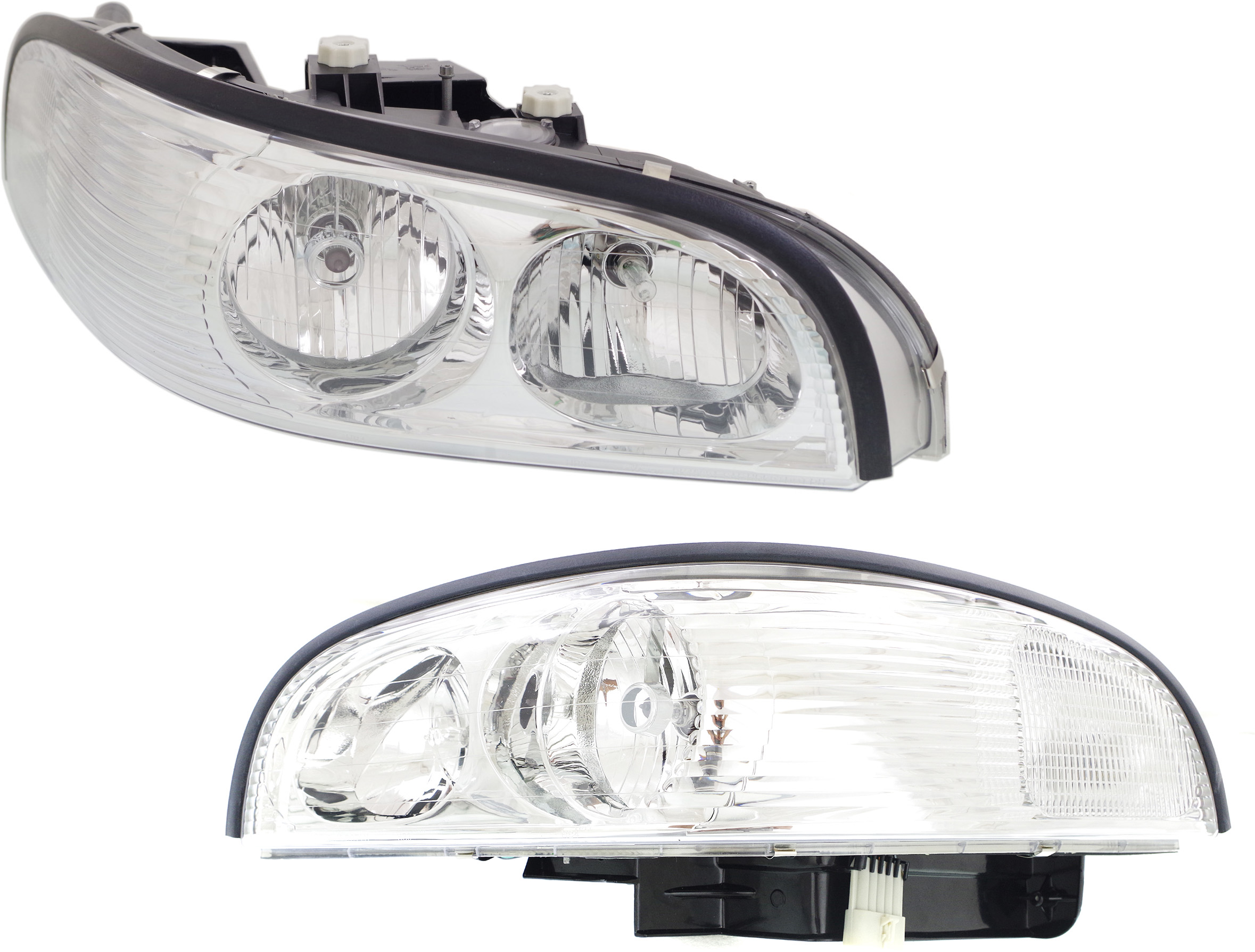 AM PARK AVENUE 97-05 HEAD LAMP RH AND LH Assembly Halogen SKU SET 20-5229-00 Partslink GM2502160 GM2503160 OEM 25689659-25689660