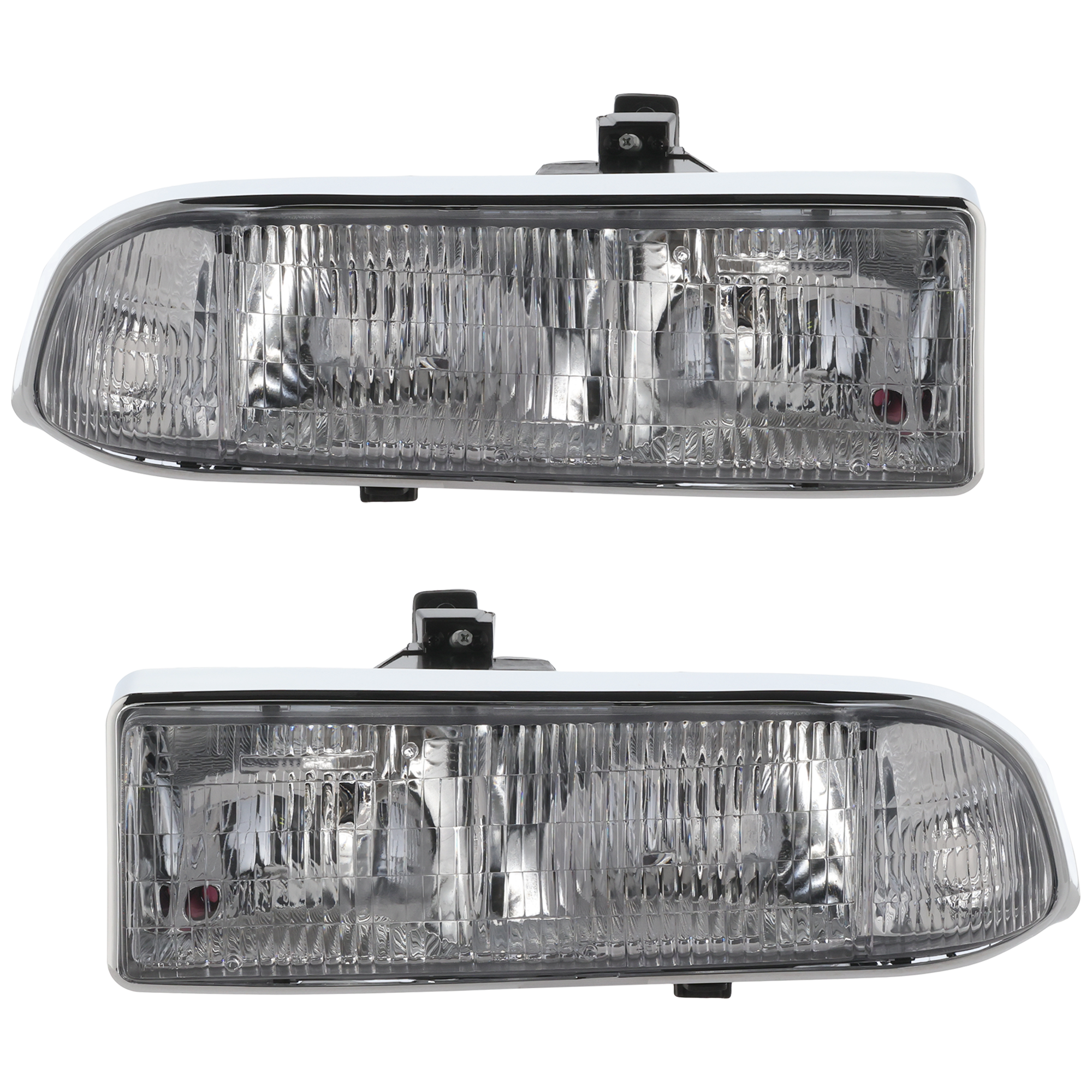 AM BLAZER 98-05 S10 PICKUP 98-04 HEAD LAMP RH AND LH Composite Assembly Halogen SKU SET 20-5237-00 Partslink GM2503172 GM2502172 OEM 16526218-16526217