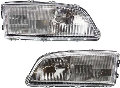 AM C70-98-02 HEAD LAMP RH AND LH Assembly Halogen w o Leveling SKU SET 20-5409-00 Partslink VO2502102 VO2503102 OEM 86284023-86284031