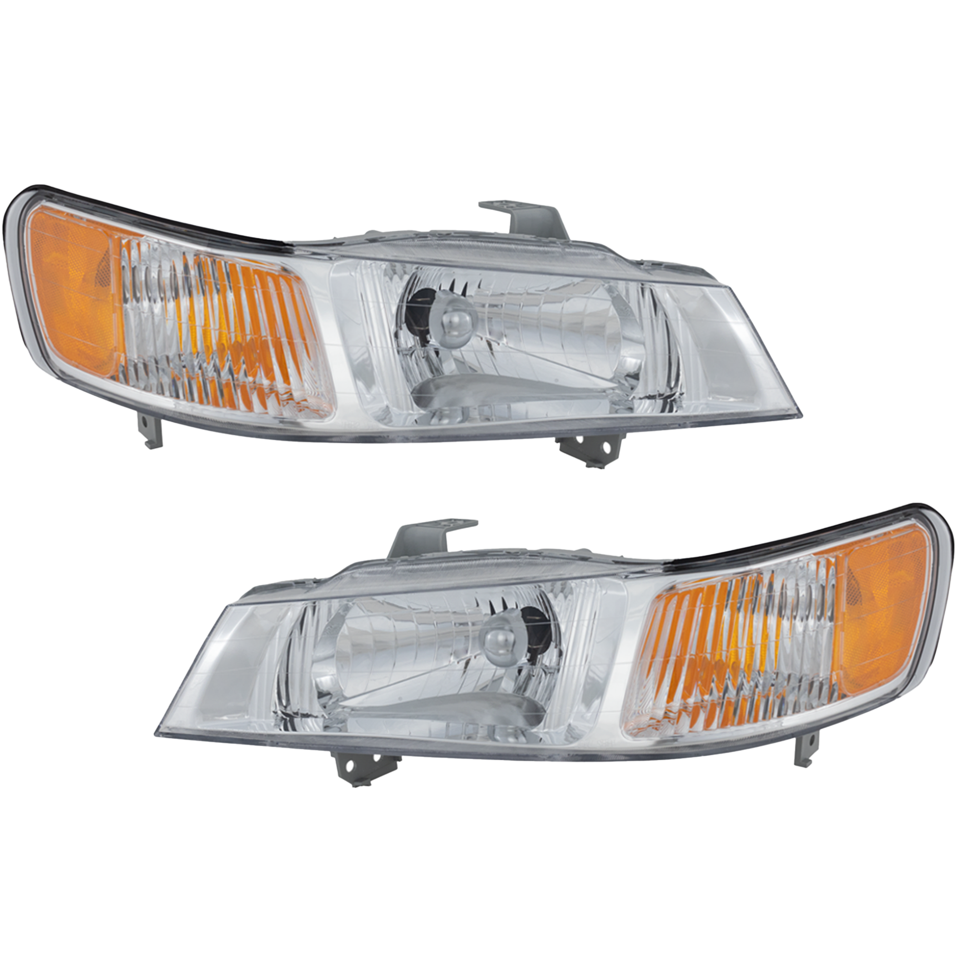 AM ODYSSEY 99-04 HEAD LAMP RH AND LH Lens and Housing SKU SET 20-5565-01 Partslink HO2502114 HO2503114 OEM 33151S0XA01-33101S0XA01