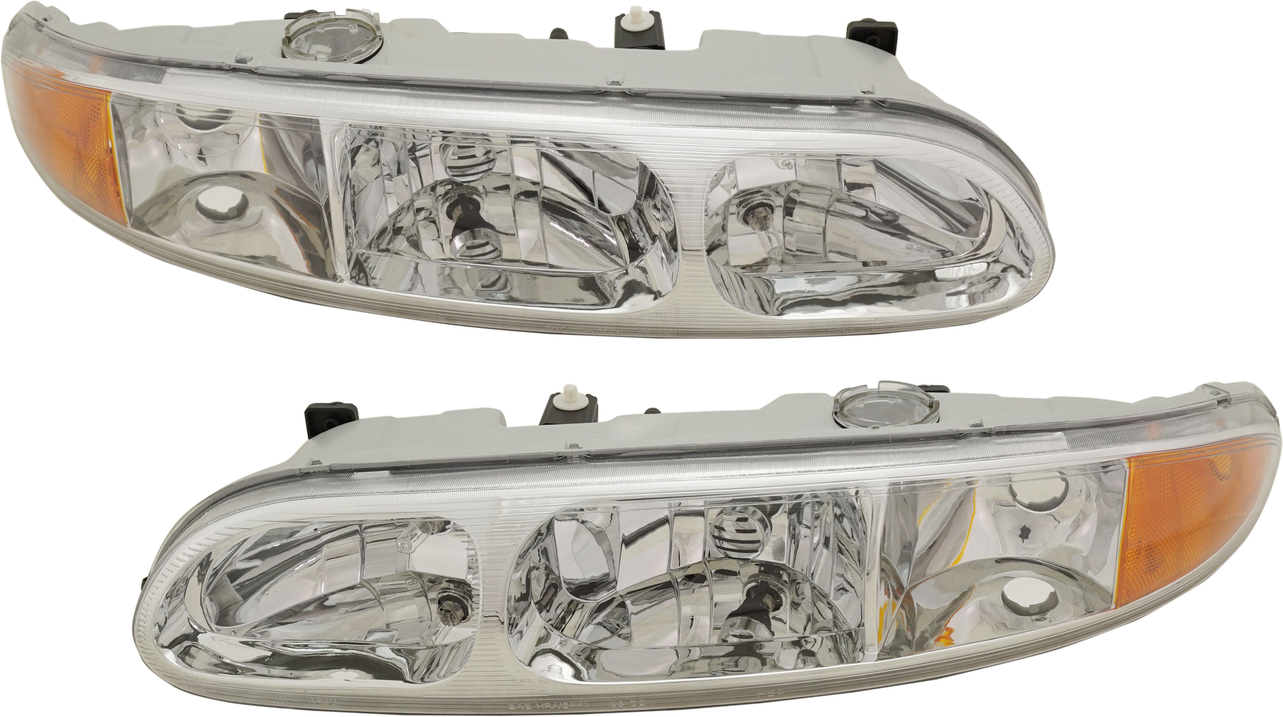AM ALERO 99-04 HEAD LAMP RH AND LH Assembly Halogen SKU SET 20-5673-00 Partslink GM2502203 GM2503203 OEM 22689652-22689651