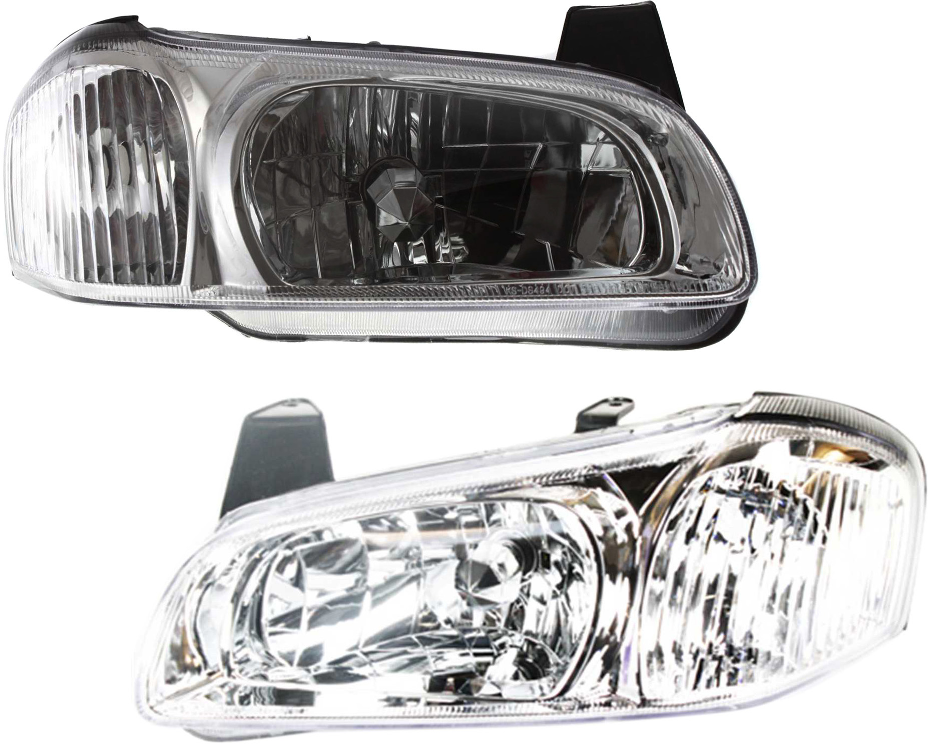 AM MAXIMA 00-01 HEAD LAMP RH AND LH Assembly Halogen w o 20th Anniversary Edition SKU SET 20-5769-00 Partslink NI2503132 NI2502132 OEM 260102Y926-260102Y925-260602Y9