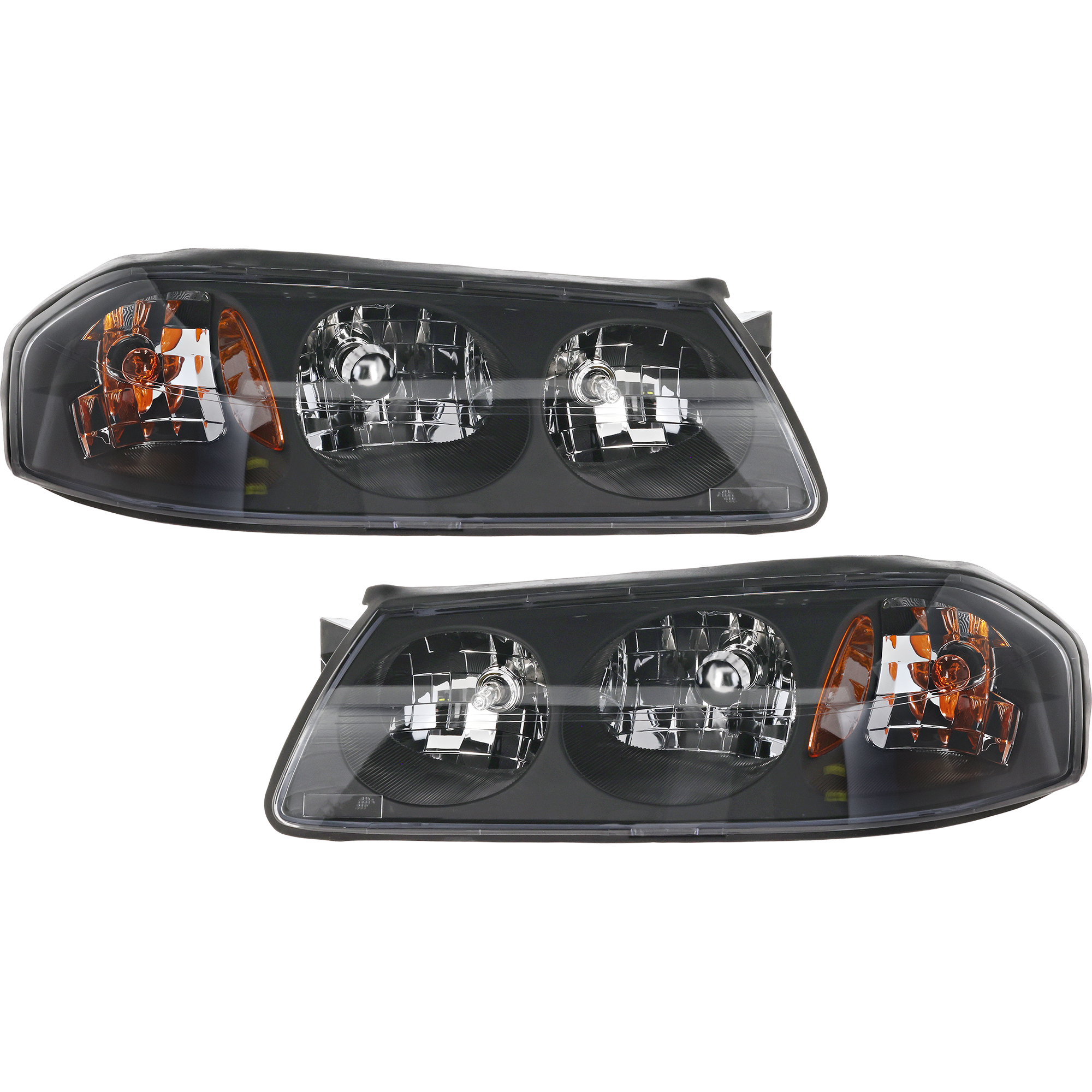 AM IMPALA 00-04 HEAD LAMP RH AND LH Composite Assembly Halogen To 2-05-04 SKU SET 20-5771-00 Partslink GM2503201 GM2502201 OEM 10349962-10349961