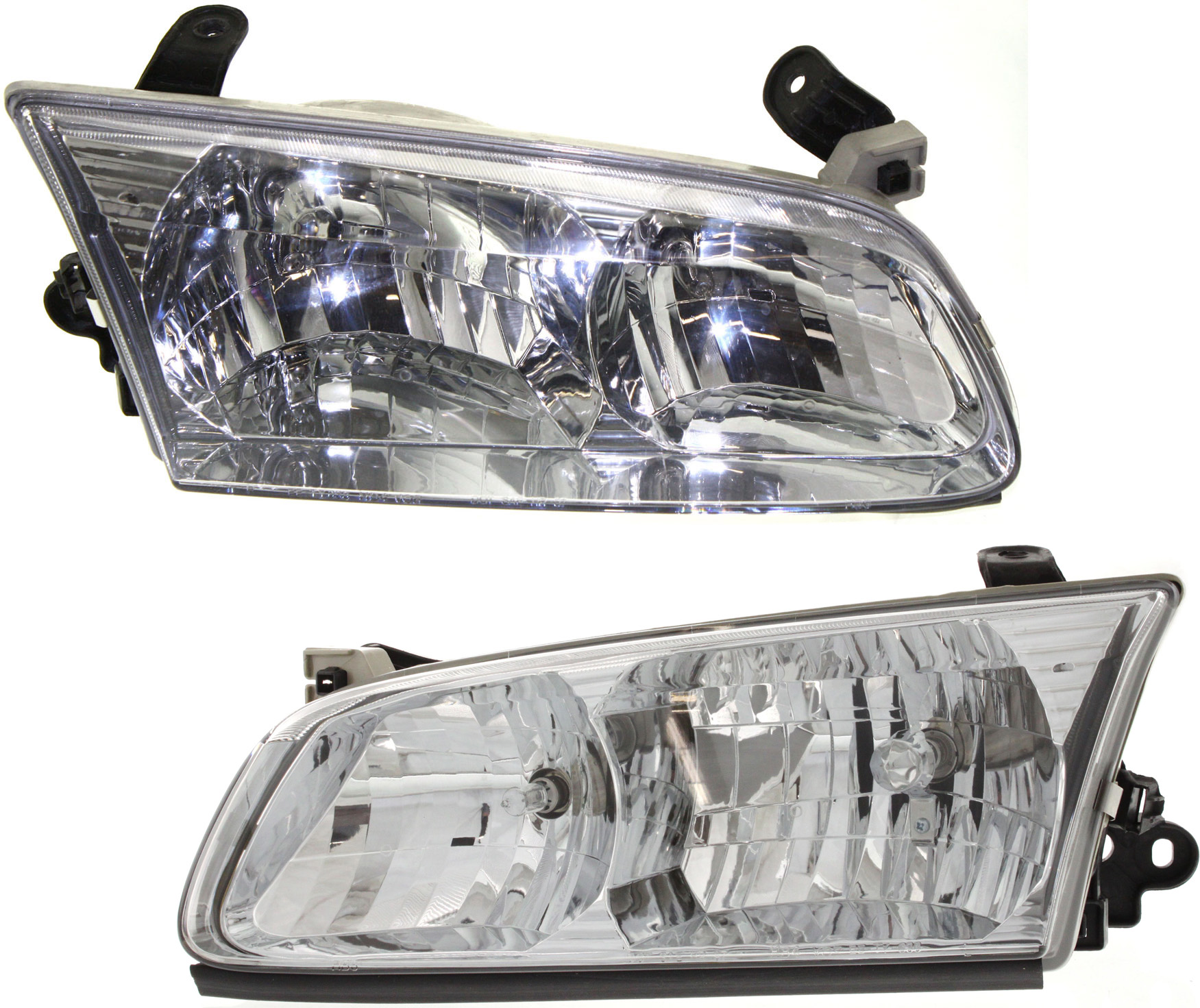 AM CAMRY 00-01 HEAD LAMP RH AND LH Assembly Halogen CAPA SKU SET 20-5811-00Q Partslink TO2503130C TO2502130C OEM 81110AA020-81150AA020