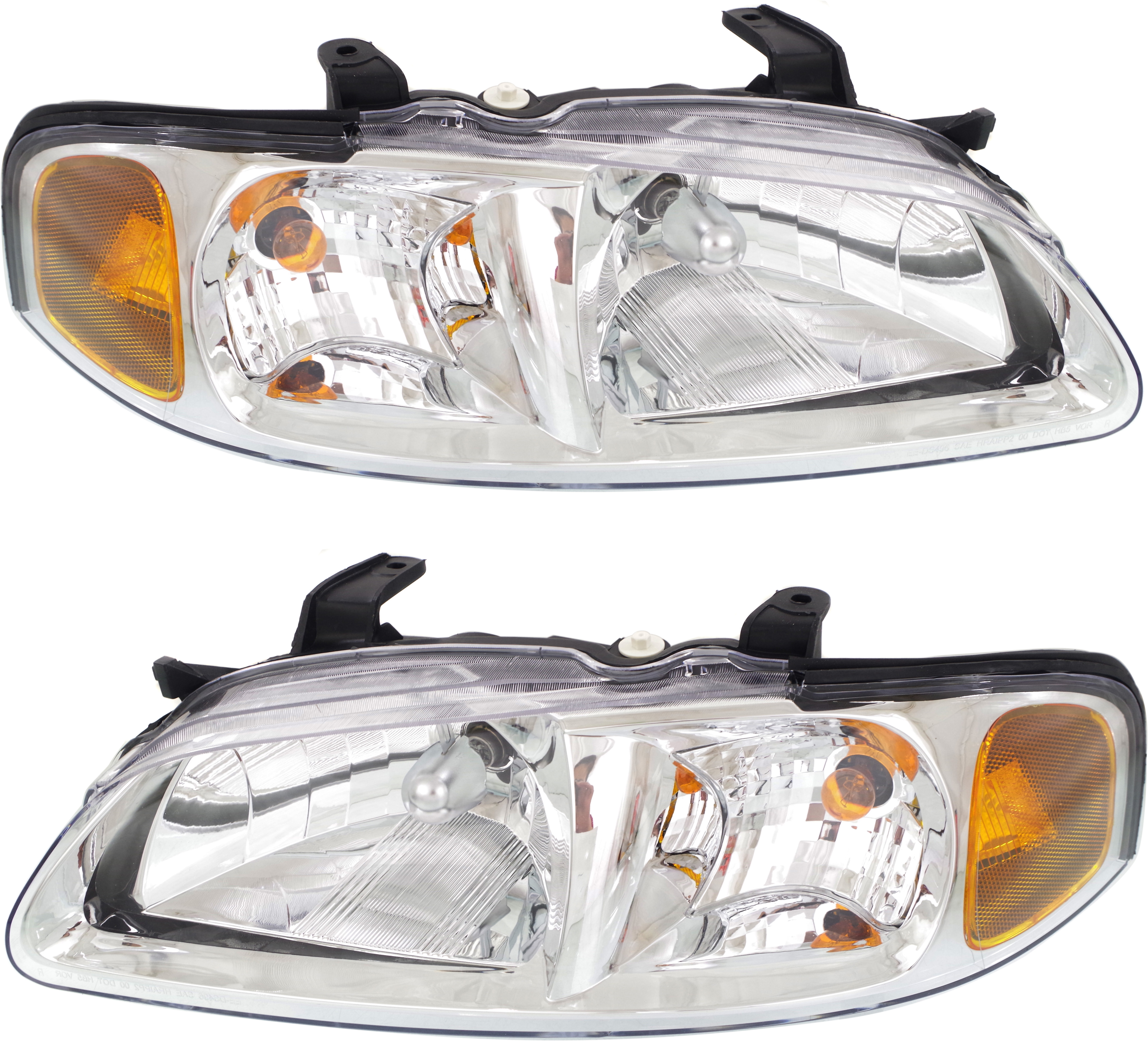 AM SENTRA 00-01 HEAD LAMP RH AND LH Assembly Halogen SKU SET 20-5907-01 Partslink NI2503129 NI2502129 OEM 260105M026-260605M026