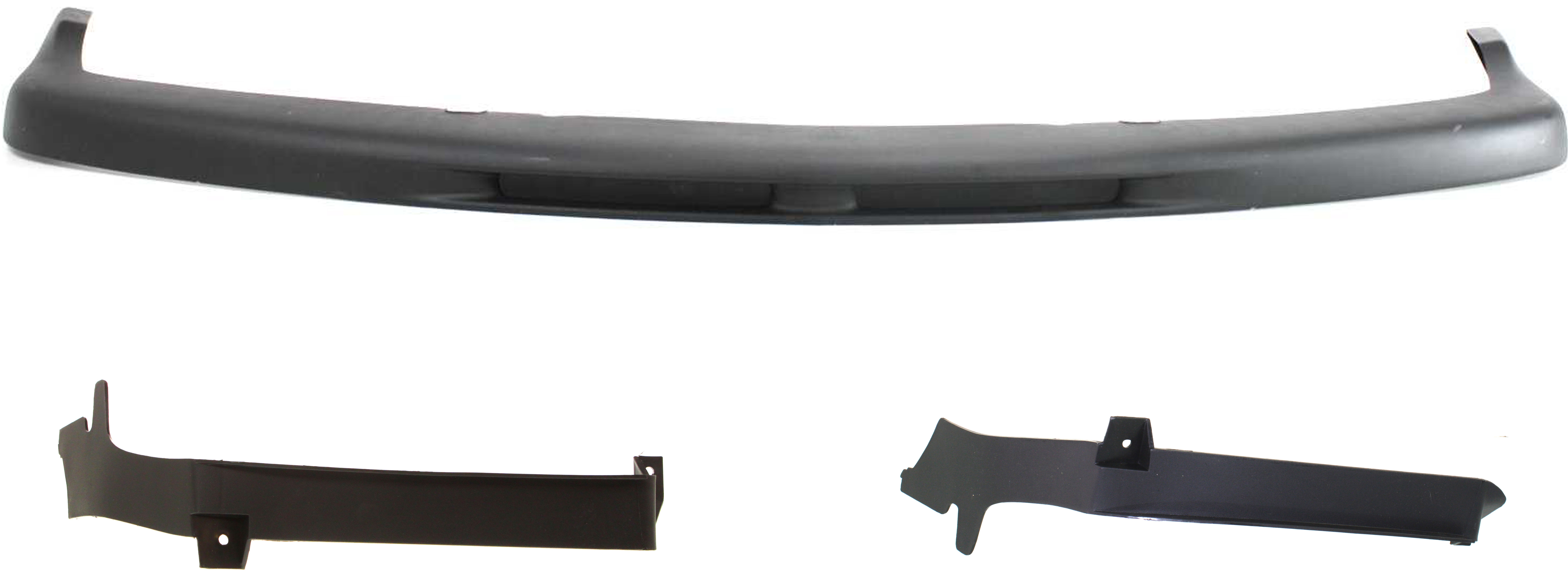 AM SILVERADO 99-02 SUBURBAN TAHOE 00-06 FRONT BUMPER MOLDING Set of 3 SKU SET 20113-3 Partslink GM1051103 GM1089166 GM1088166 OEM 15050703-15035438-15035437