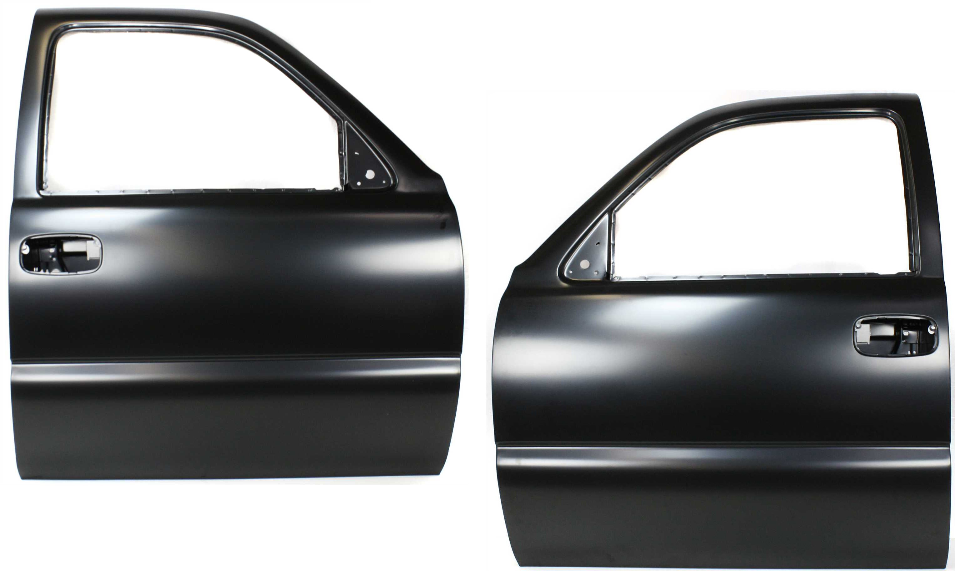 AM SILVERADO 99-06 FRONT DOOR SHELL RH AND LH Includes 2007 Classic SKU SET 20115 Partslink GM1301118 GM1300118 OEM 15017224-15017223