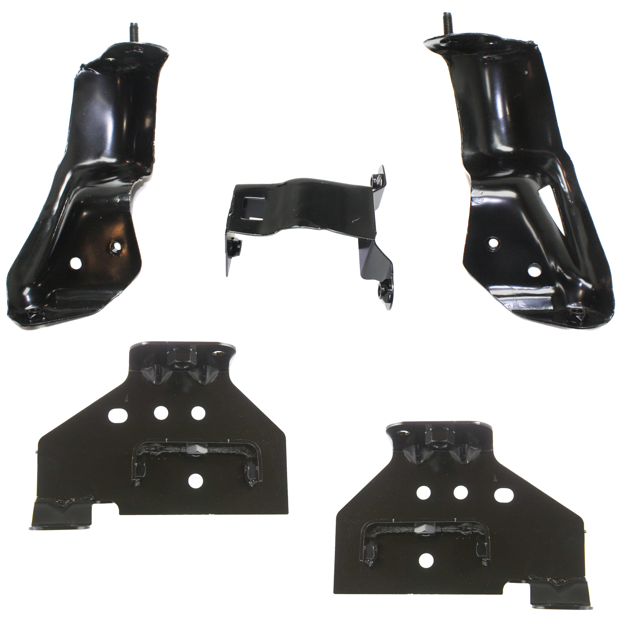 AM TAHOE 00-06 SILVERADO 1500-99-02 FRONT BUMPER BRACKET RH AND LH Set of 3 Center SKU SET 20127-3 Partslink GM1061102 GM1066131 GM1067131 OEM 12474012-12474013 Performance