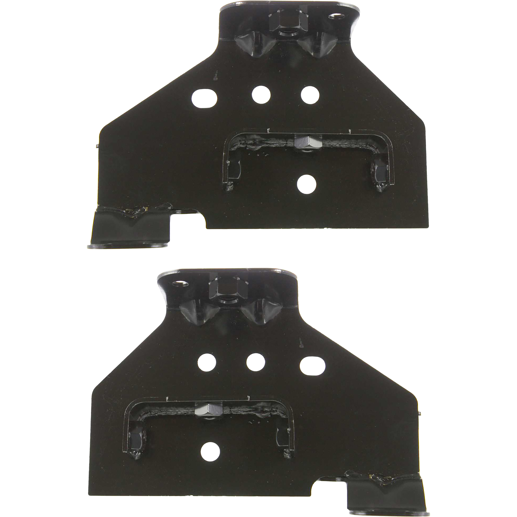 AM SILVERADO P U 99-02 ESCALADE 02-06 FRONT BUMPER BRACKET RH AND LH Impact Bar Bracket SKU SET 20127 Partslink GM1067131 GM1066131 OEM 12474013-12474012