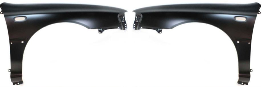 AM IMPREZA 93-96 FRONT FENDER RH AND LH Primed SKU SET 2553 Partslink SU1241114 SU1240114 OEM 57110FA020-57110FA030