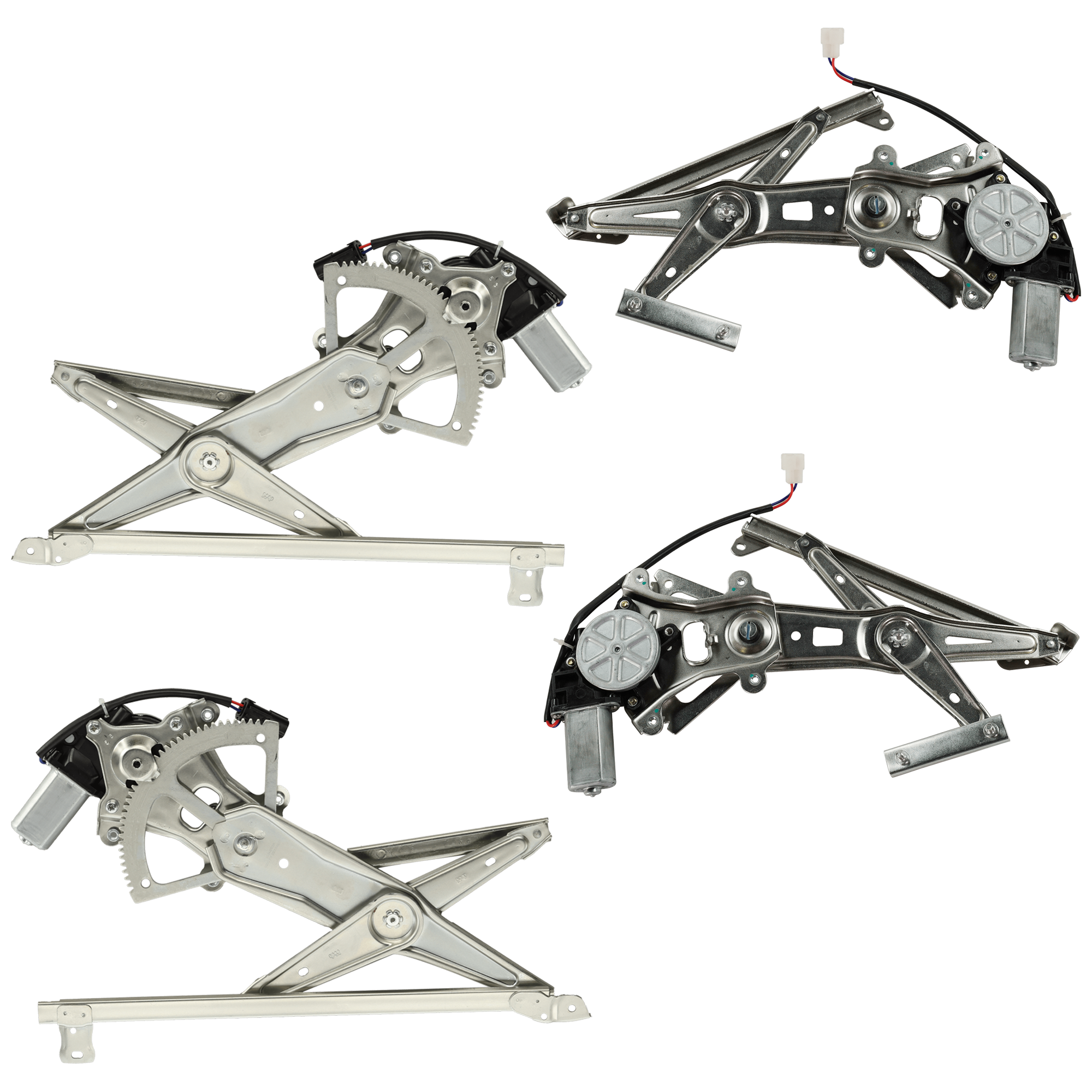 AM LEGACY OUTBACK 05-09 FRONT AND REAR WINDOW REGULATOR RH AND LH SKU SET 275870357234-4 Partslink SU1350116 SU1351116 SU1550108 SU1551108 OEM 61222AG00A PFM 61222AG01A PFM