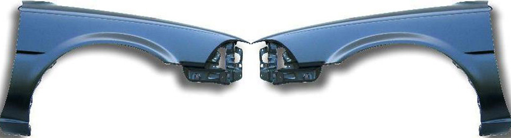 AM COROLLA 88-92 FRONT FENDER RH AND LH Primed Sedan Wagon FWD SKU SET 2802-1 Partslink TO1241101 TO1240101 OEM 538011E410-538021E290