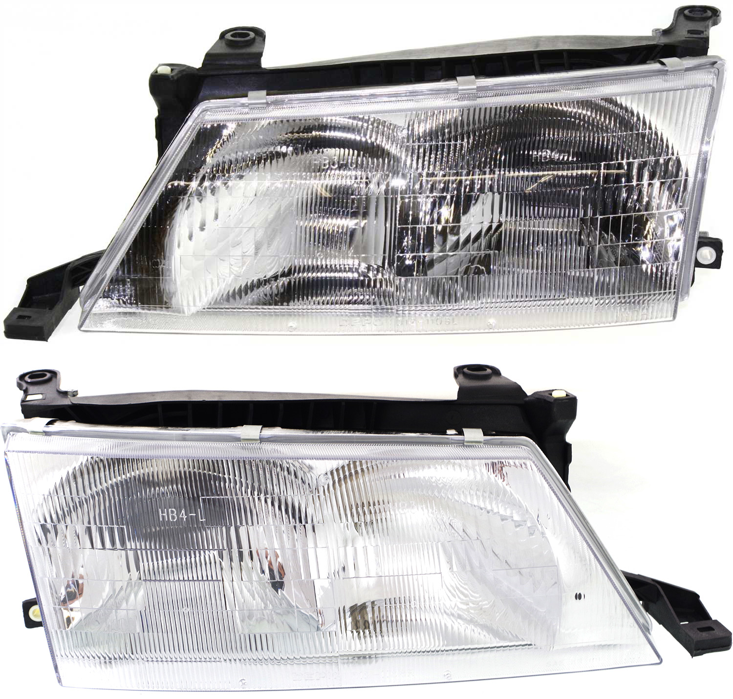 AM AVALON 95-97 HEAD LAMP RH AND LH Assembly Halogen SKU SET 3121108RAS Partslink TO2502115 TO2503115 OEM 8115007010-8111007010