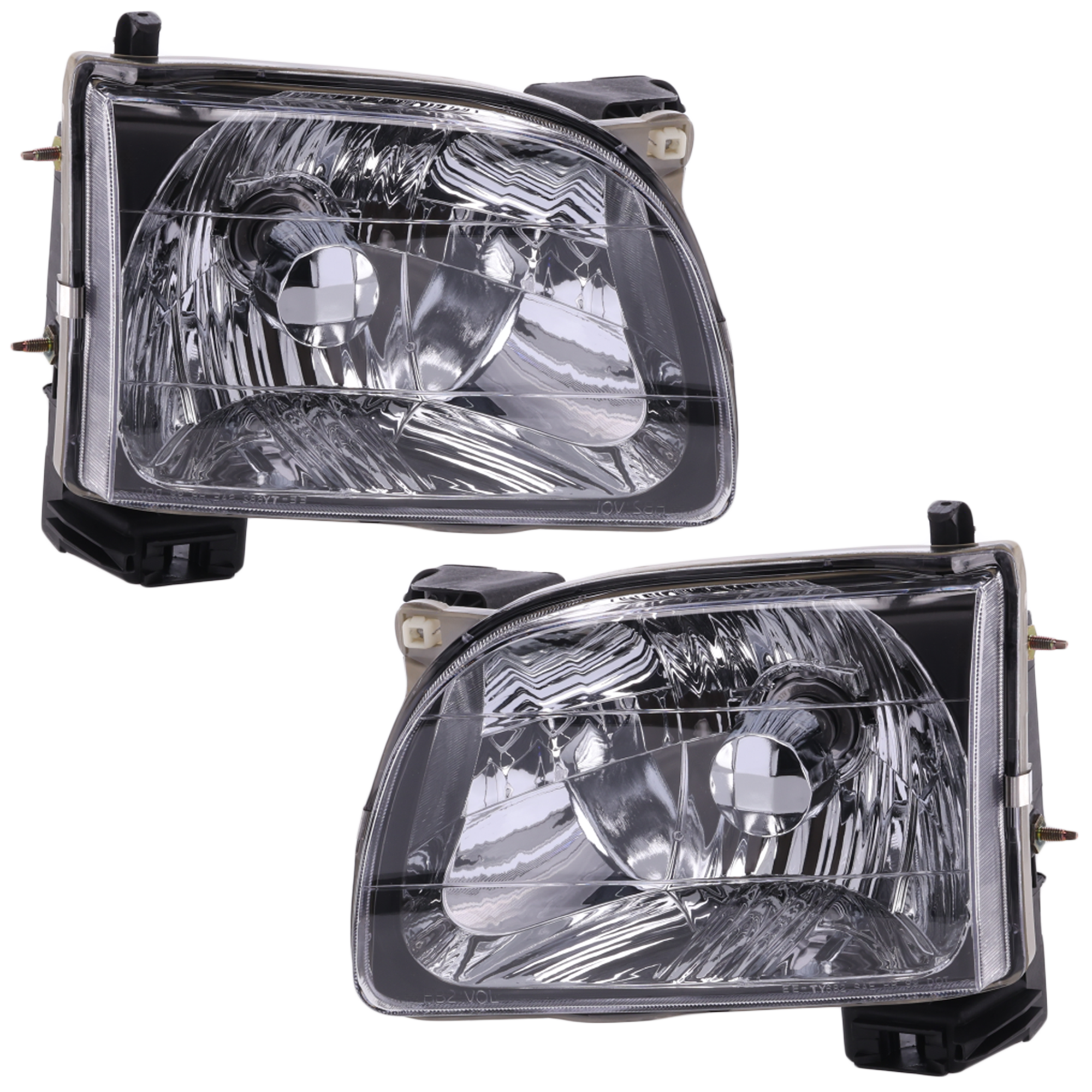 AM TACOMA 01-04 HEAD LAMP RH AND LH Assembly Halogen CAPA SKU SET 3121150RASQ Partslink TO2502136C TO2503136C OEM 8111004110-8115004110
