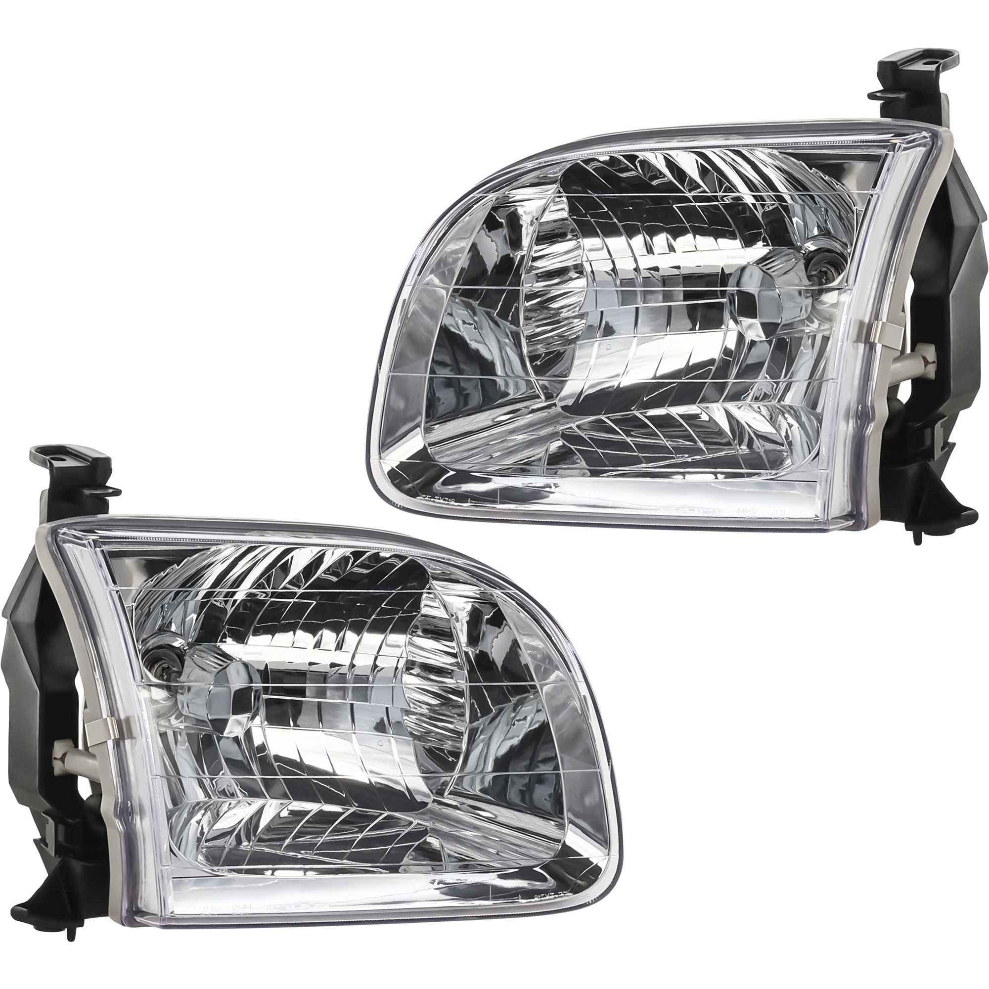 AM SEQUOIA 01-04 TUNDRA 04-04 HEAD LAMP RH AND LH Assembly Halogen Limited SR5 Models Tundra Crew Cab SKU SET 3121154RAS Partslink TO2503144 TO2502144 OEM 811100C020-811500C020