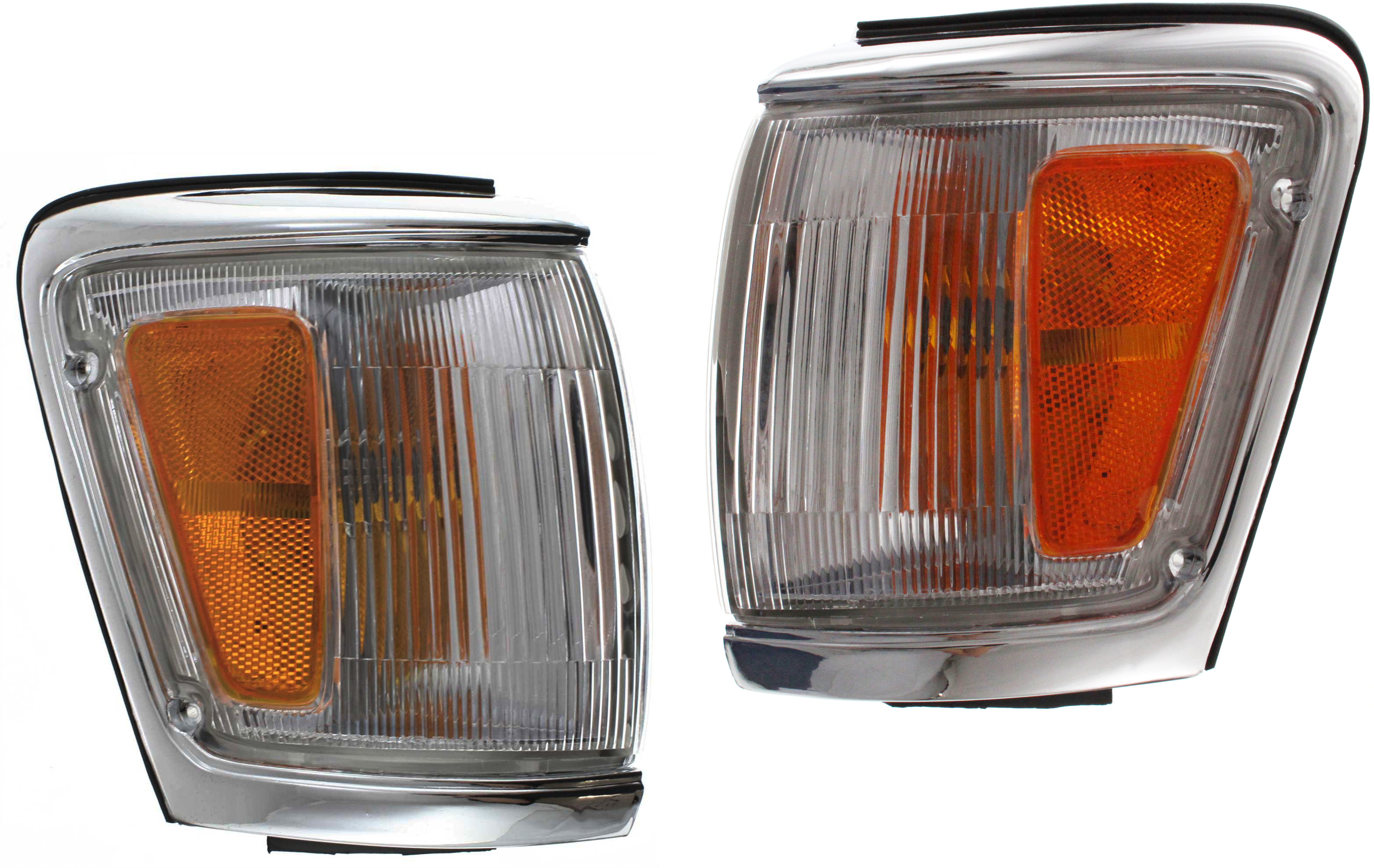 AM 4RUNNER 92-95 CORNER LAMP RH and LH Set of 2 Assembly SKU SET 3121518RA1 Partslink TO2520147 TO2521147 OEM 8161035201-8162035201