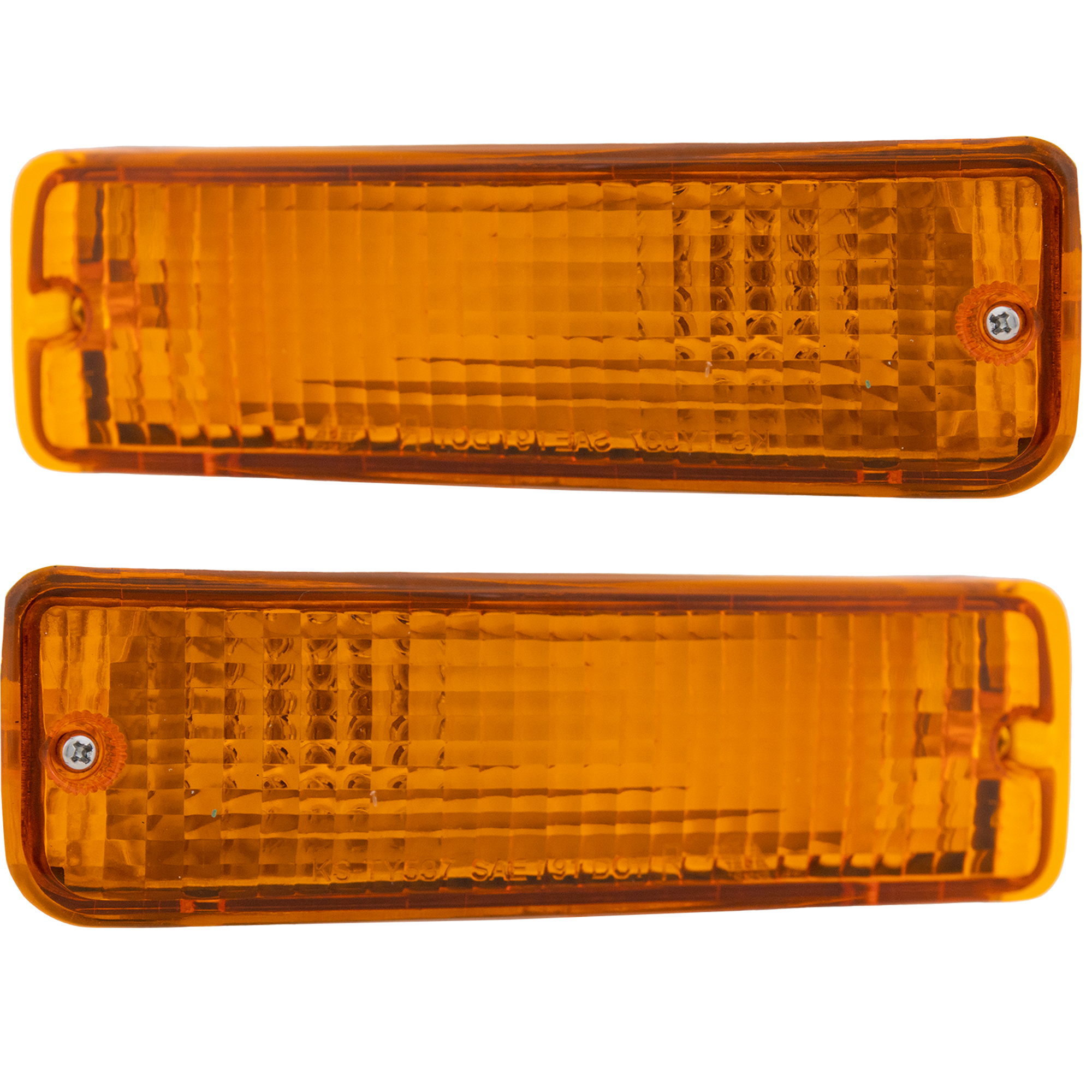 AM T100-94-95 SIGNAL LAMP RH AND LH Assembly On Bumper SKU SET 3121608RAS Partslink TO2530118 TO2531118 OEM 8152034010-8151034010