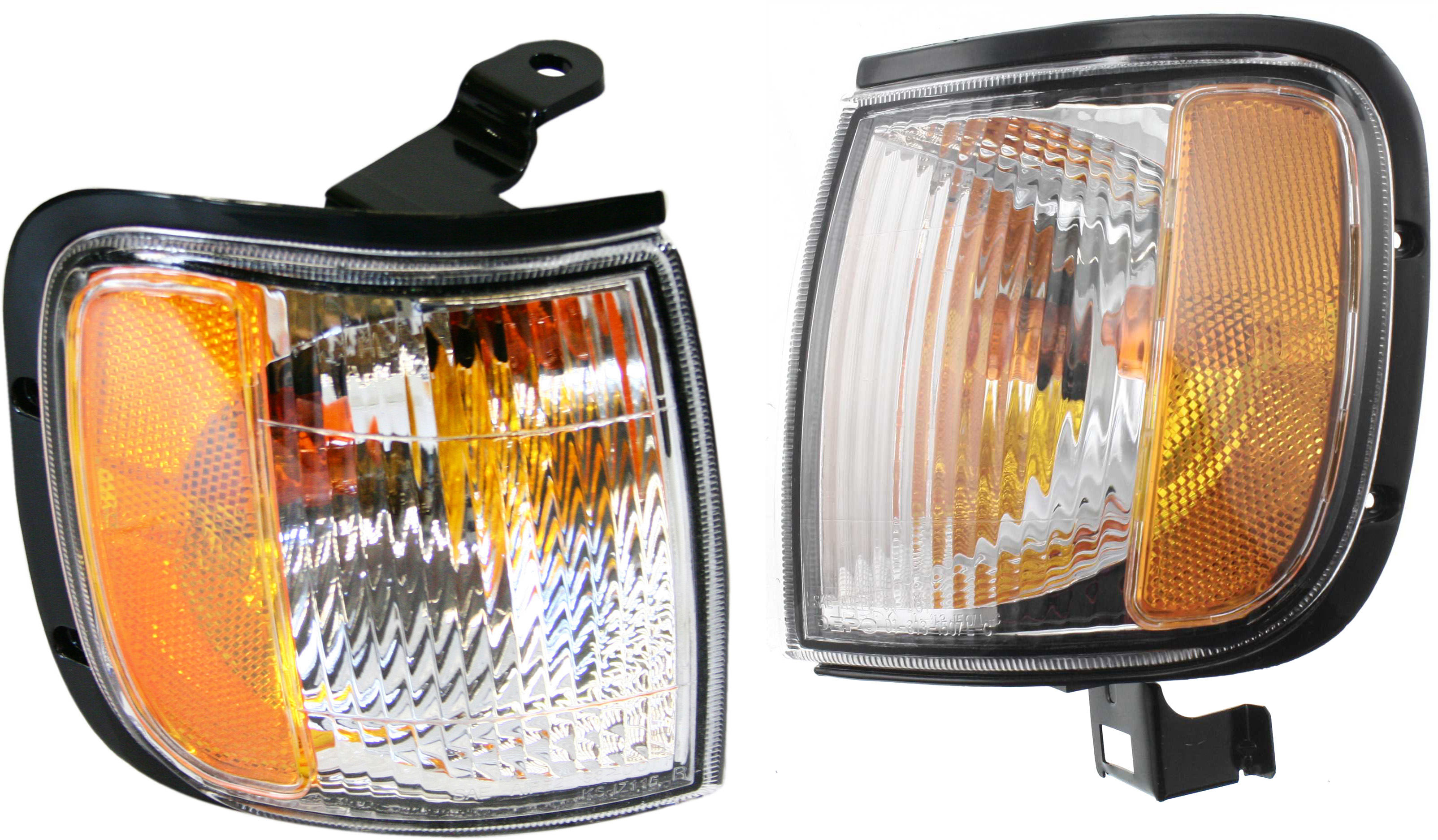 AM RODEO 00-04 CORNER LAMP RH AND LH Assembly SKU SET 3131507RAS Partslink IZ2520107 IZ2521107 OEM 8972600131-8972600141