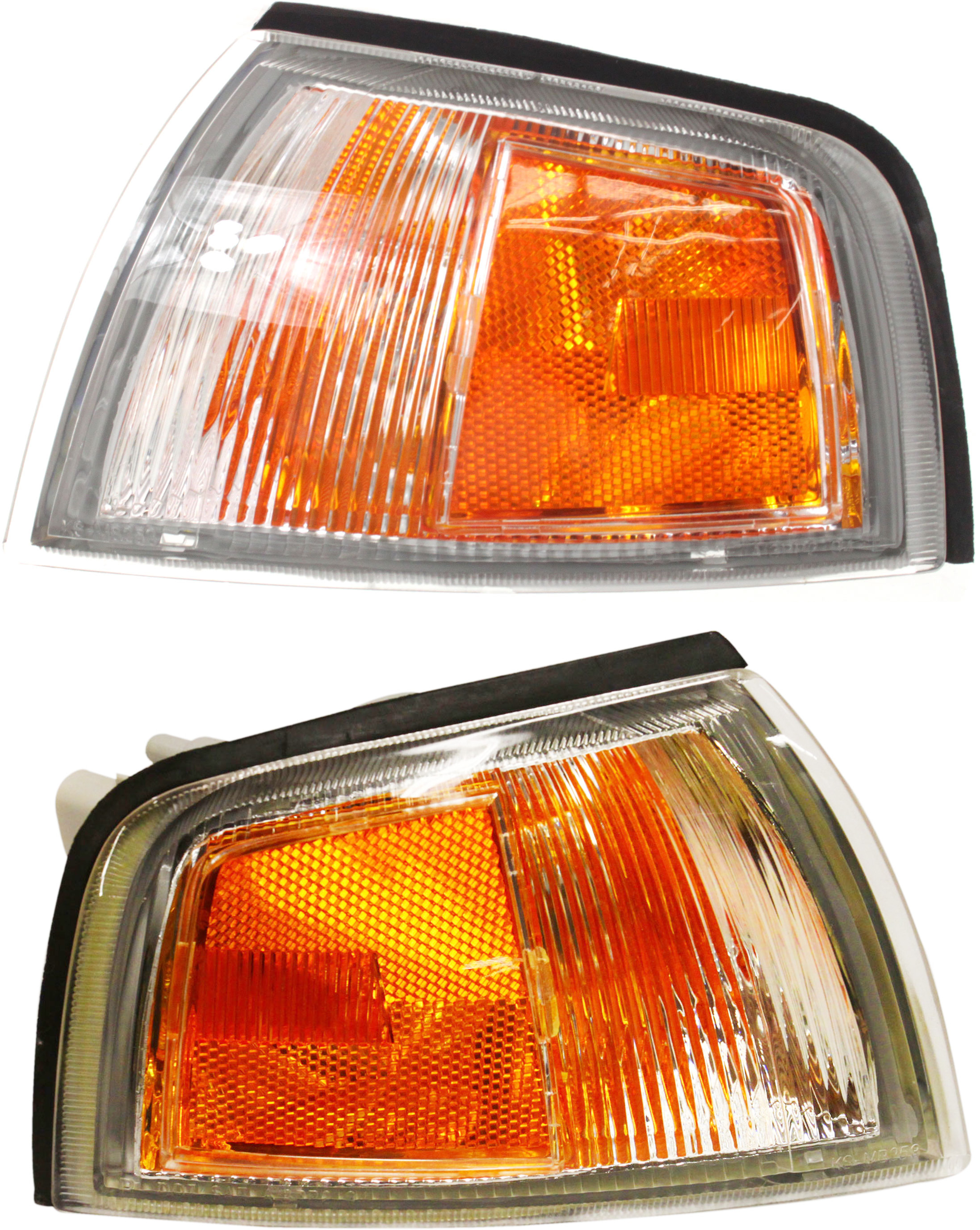 AM MIRAGE 97-2 CORNER LAMP RH and LH Set of 2 Assembly SKU SET 3141505RAS Partslink MI2520108 MI2521108 OEM MR296303 MR296304