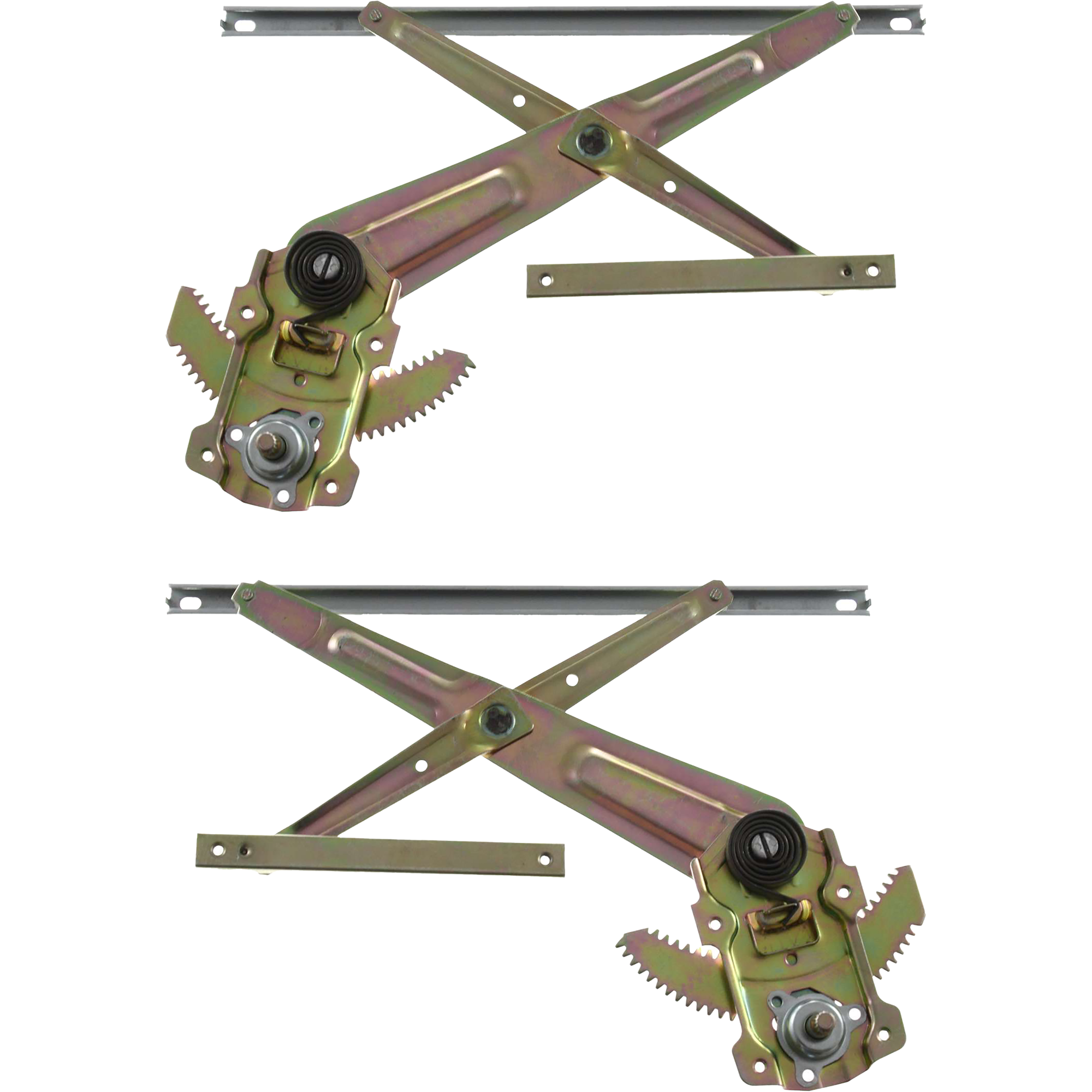 AM 4RUNNER 84-89 PICKUP 84-88 FRONT WINDOW REGULATOR RH AND LH Manual Manual Crank Type SKU SET 3251-1 Partslink TO1350116 TO1351116 OEM 6980189107-6980289107