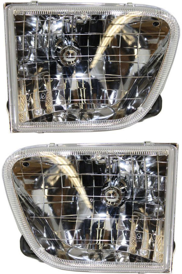 AM MOUNTAINEER 98-01 HEAD LAMP RH AND LH Assembly Halogen SKU SET 3311179RAS Partslink FO2502189 FO2503189 OEM F87Z13008BF F87Z13008AF