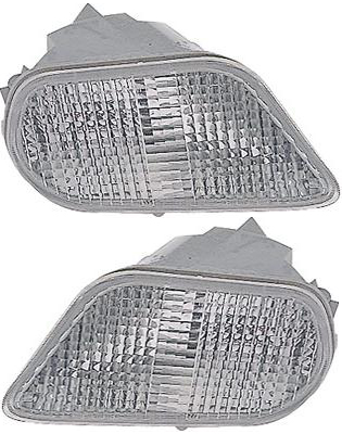 AM FIREBIRD 98-02 PARKING LAMP RH AND LH Lens and Housing SKU SET 3321682RUS Partslink GM2520177 GM2521177 OEM 10301405-10301404