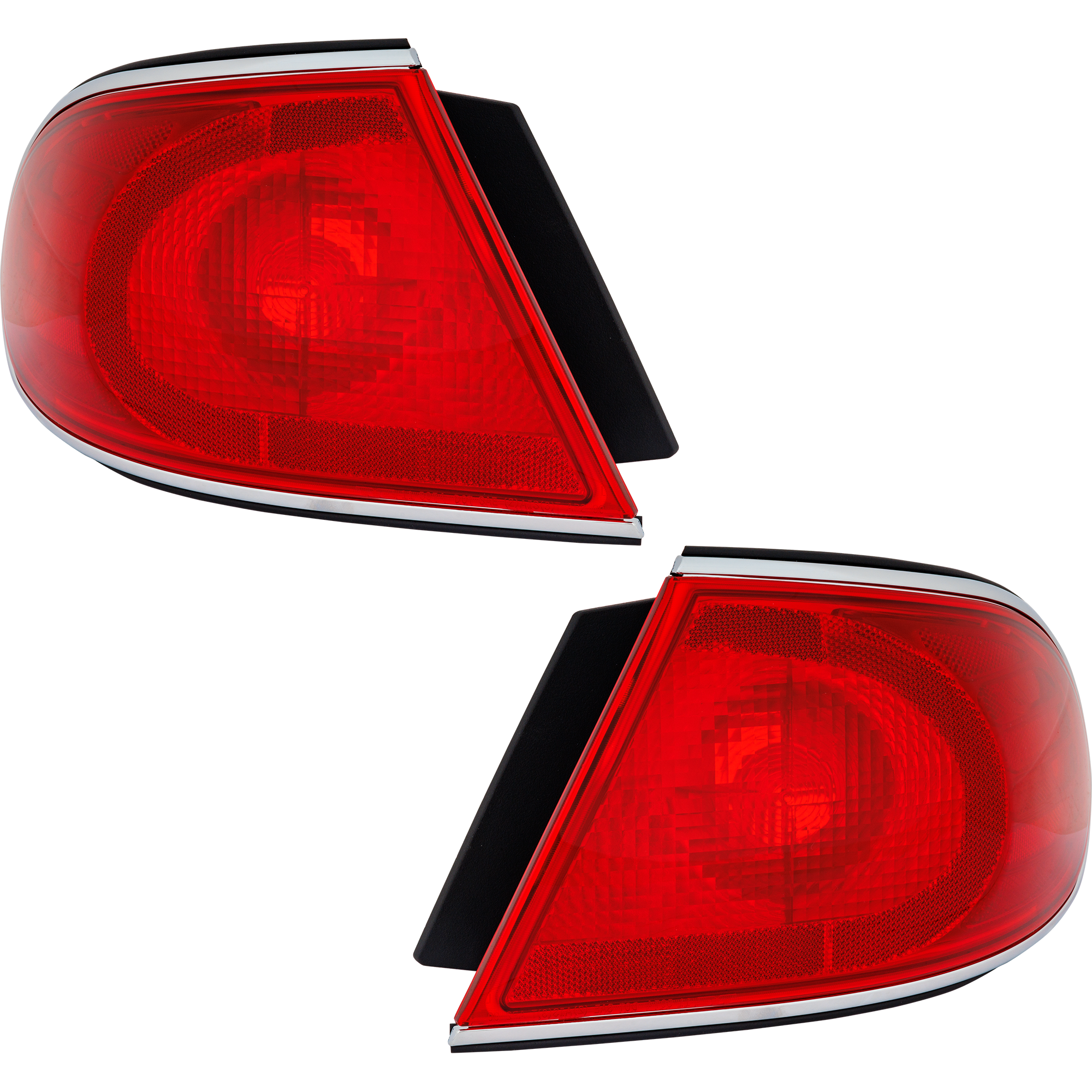 AM LESABRE 01-05 TAIL LAMP RH AND LH Outer Lens and Housing SKU SET 3361908RUS Partslink GM2800151 GM2801151 OEM 15228559-15228560
