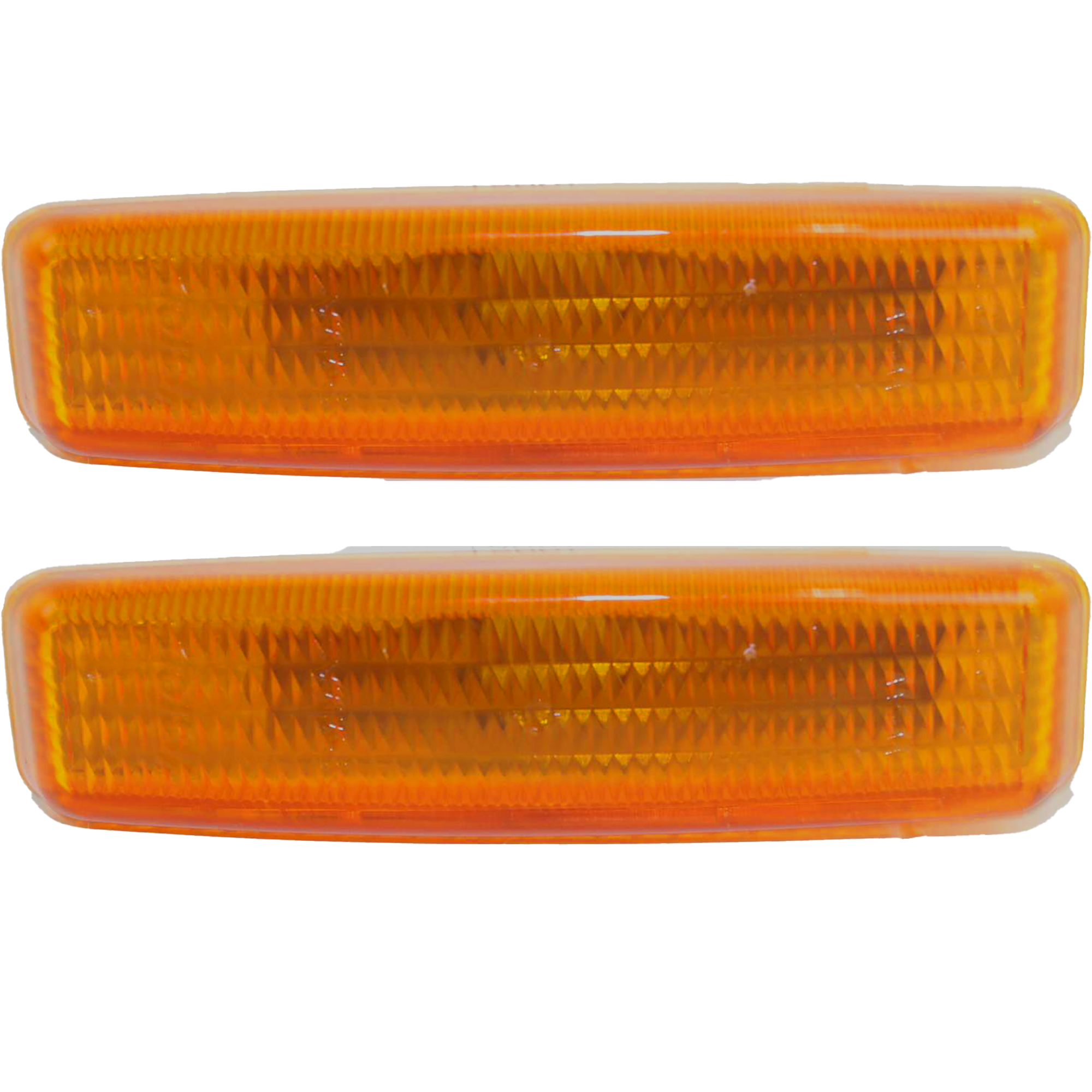 AM 5 SERIES 97-03 FRONT SIDE MARKER LAMP RH AND LH Amber Lens SKU SET 3441402NUE Partslink BM2570105 OEM 63148360589