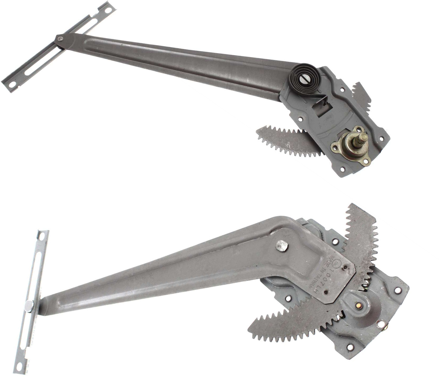 AM TOYOTA PICKUP 89-95-4RUNNER 90-95 FRONT WINDOW REGULATOR RH AND LH Manual Crank Type SKU SET 3455 Partslink TO1350108 TO1351108 OEM 6980135050-6980235050