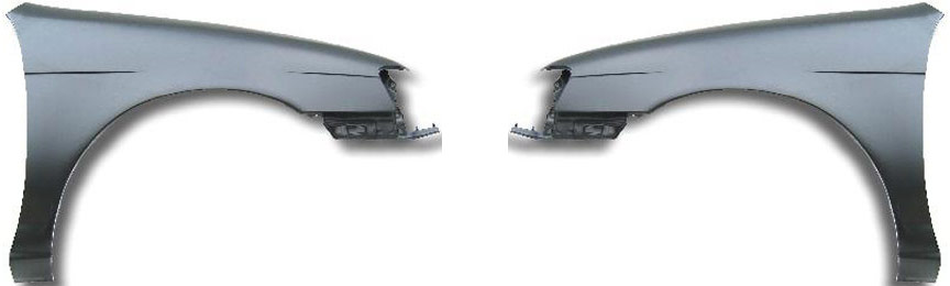 AM TERCEL 91-94 FRONT FENDER RH AND LH Primed SKU SET 3501 Partslink TO1241112 TO1240111 OEM 5380116370-5380216370