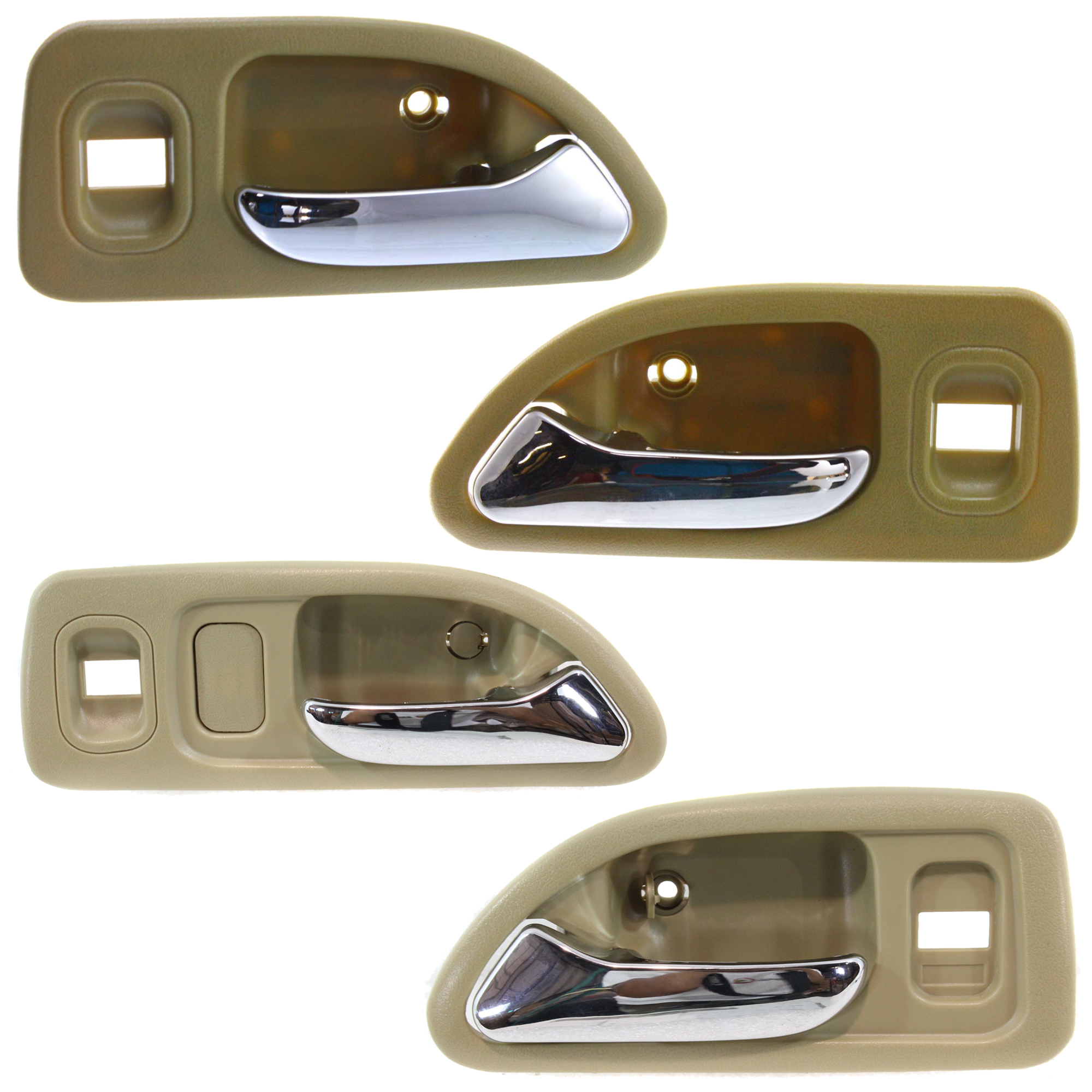 AM ACCORD 94-97 FRONT AND REAR INTERIOR DOOR HANDLE RH AND LH SKU SET 353331786166-4 OEM 72125SV4003ZE 72165SV4003ZE 72