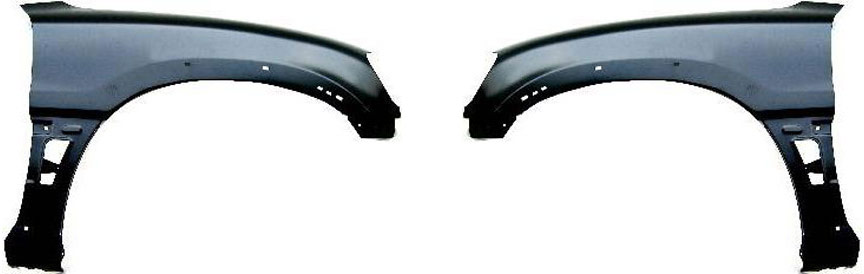 AM RAV4-98-00 FRONT FENDER RH AND LH Primed w o Bumper Cover Extension SKU SET 3648 Partslink TO1241170 TO1240170 OEM 5380142070-5380242070