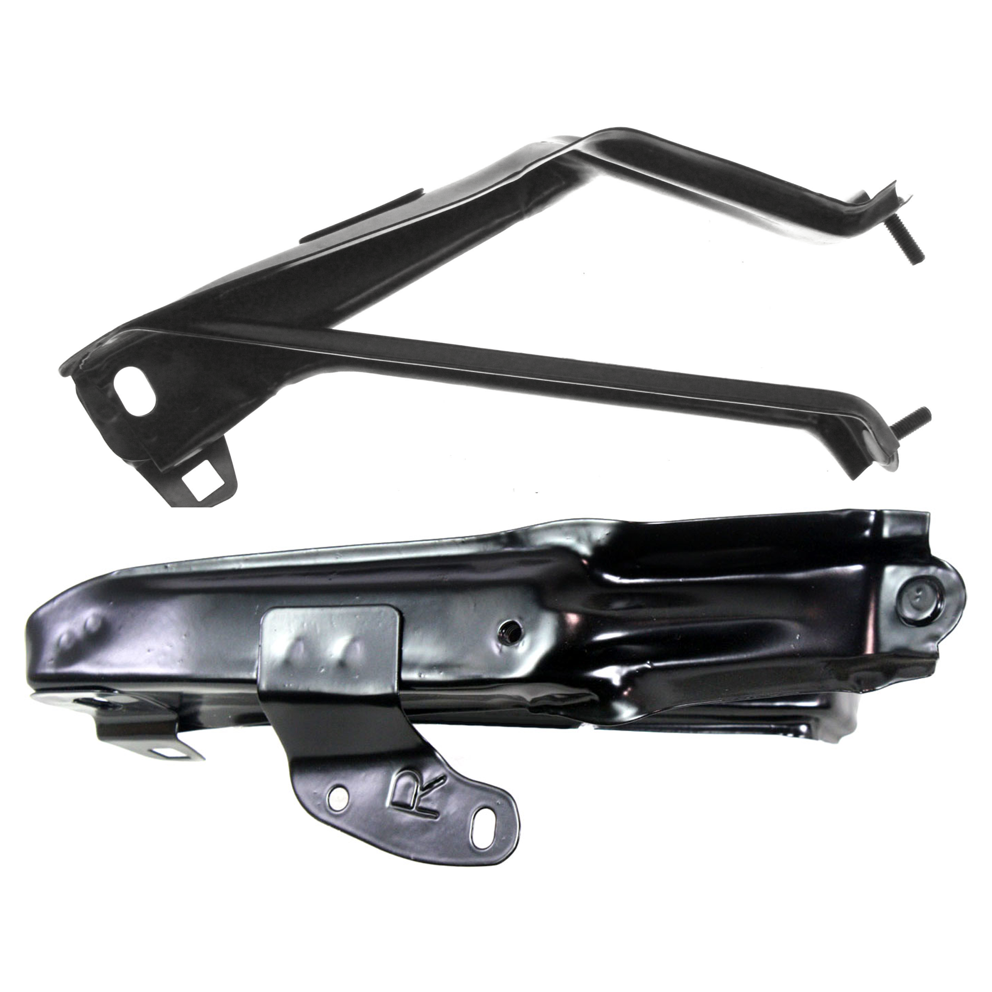 AM 4RUNNER 96-98 FRONT BUMPER BRACKET RH AND LH Apron to Bumper Brace SKU SET 3762 Partslink TO1244101 TO1245101 OEM 5370535030-5370635030