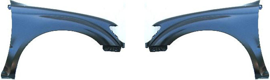 AM TACOMA 95-00 FRONT FENDER RH AND LH Primed RWD w Pre Runner Model 4WD SKU SET 3903 Partslink TO1241161 TO1240161 OEM 5381104070-5381204070