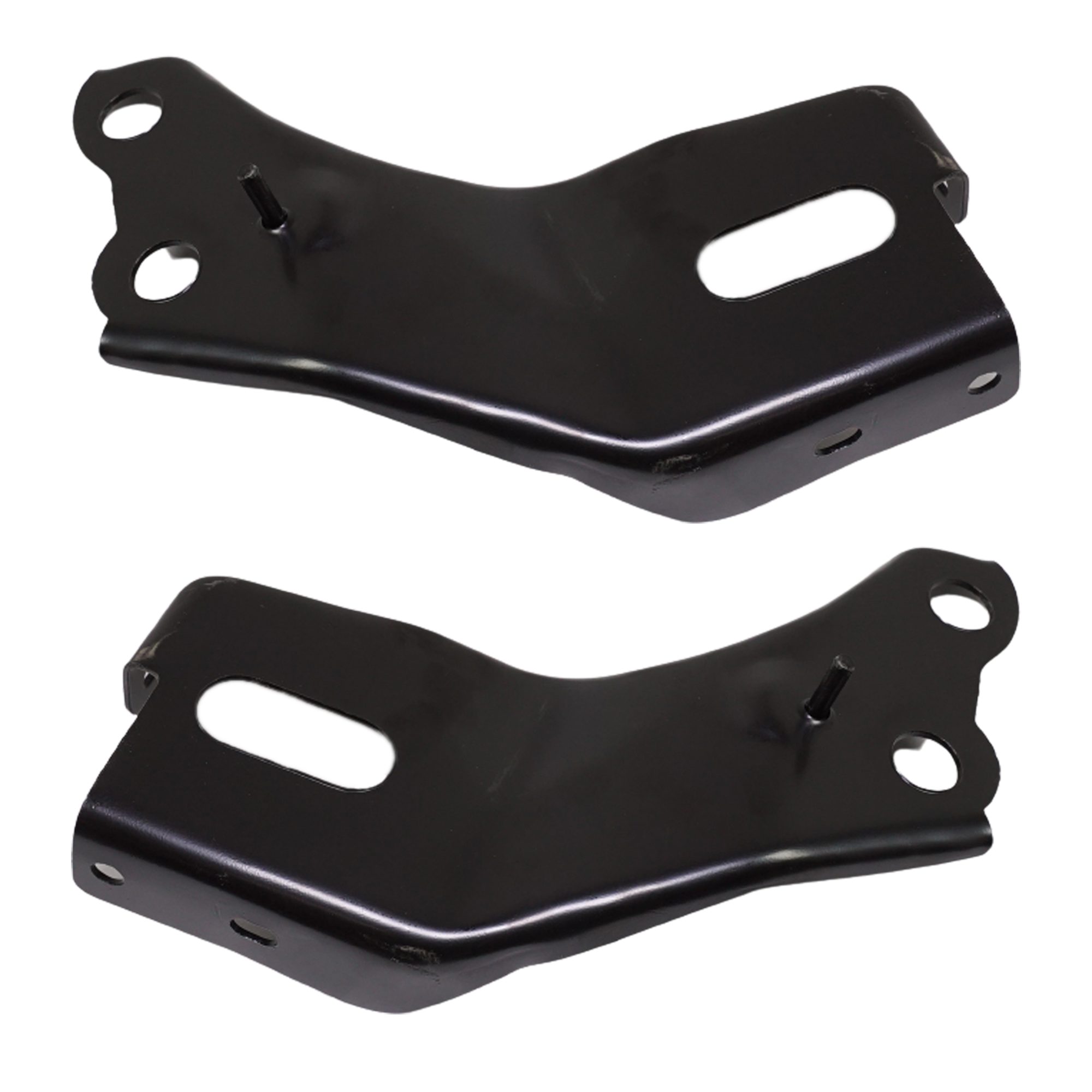 AM TACOMA 98-00 FRONT BUMPER REINFORCEMENT BRACKET RH AND LH 2WD Exc. Pre Runner SKU SET 3935 Partslink TO1067122 TO1066122 OEM 5214104040-5214204040