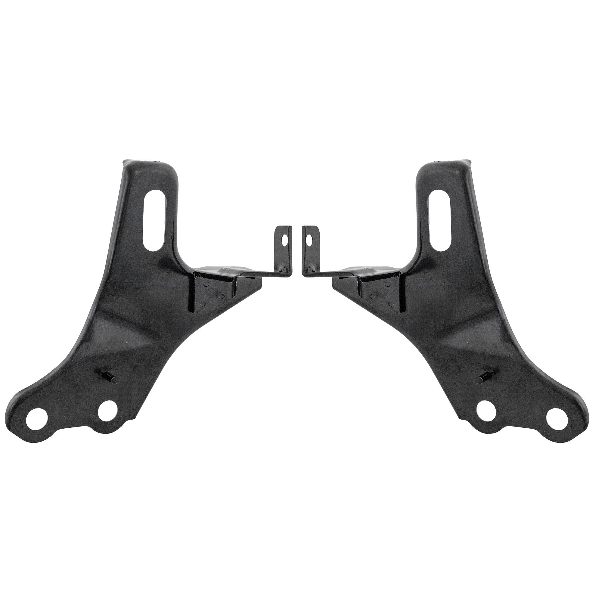 AM TACOMA 98-00 FRONT BUMPER REINFORCEMENT BRACKET RH AND LH 4WD 2WD and Pre Runner SKU SET 3966 Partslink TO1067129 TO1066129 OEM 5201104050-5201204050