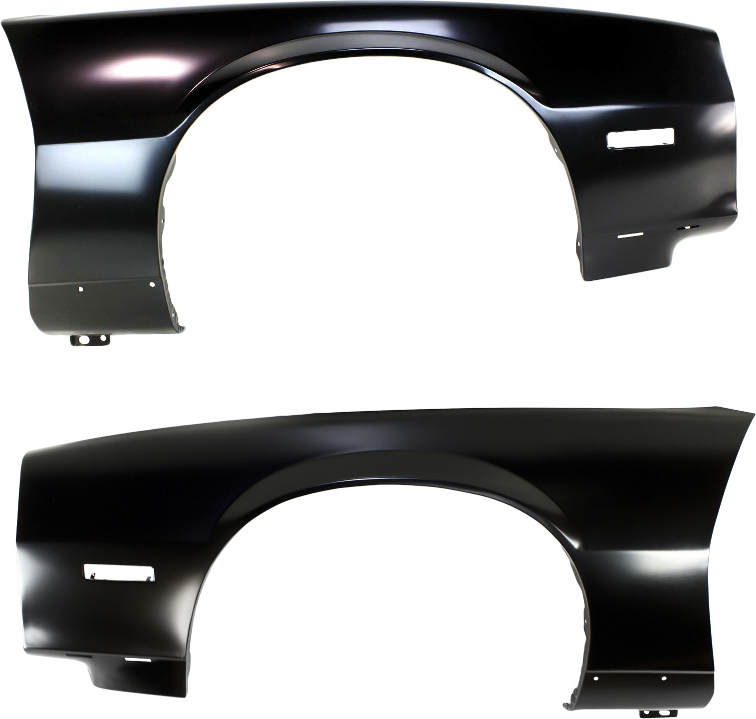 AM CAMARO 82-92 FRONT FENDER RH AND LH Primed SKU SET 5707-1 Partslink GM1241117 GM1240117 OEM 12504344-12504345